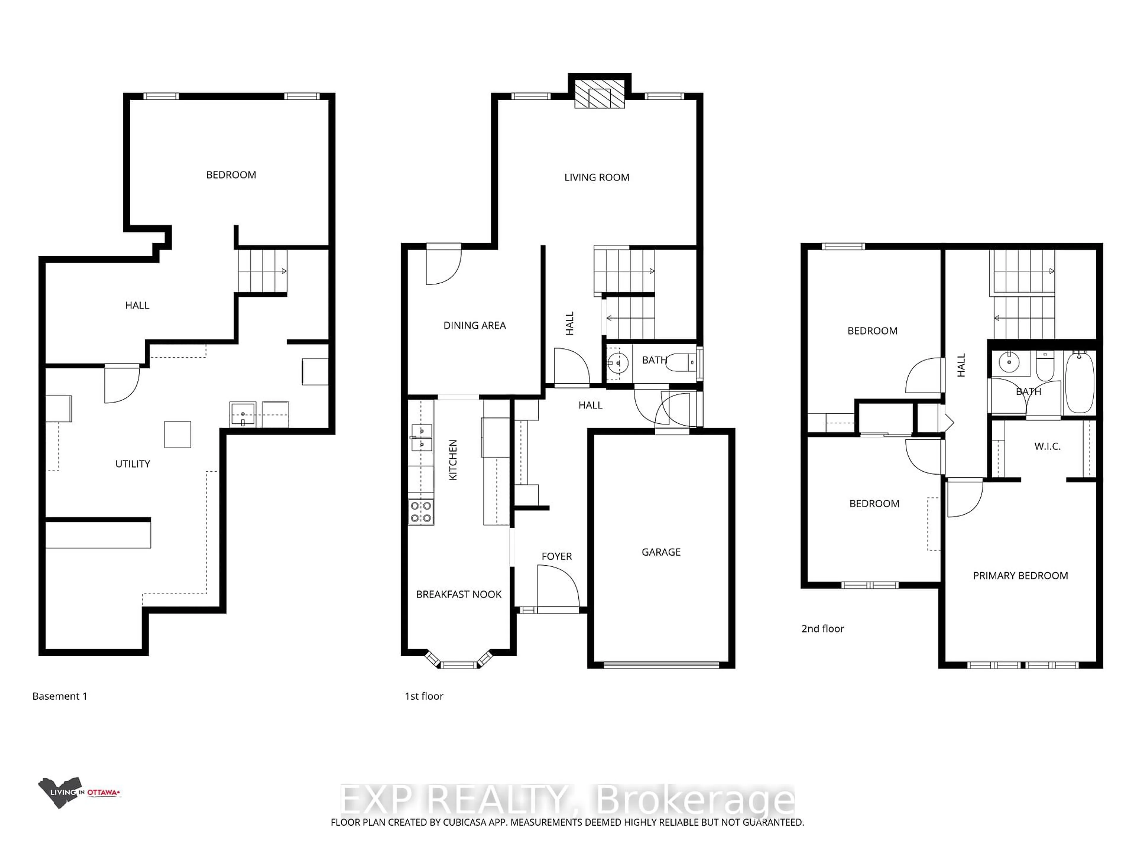 Floor plan for 39 Barra Ave, Ottawa Ontario K2L 2R9