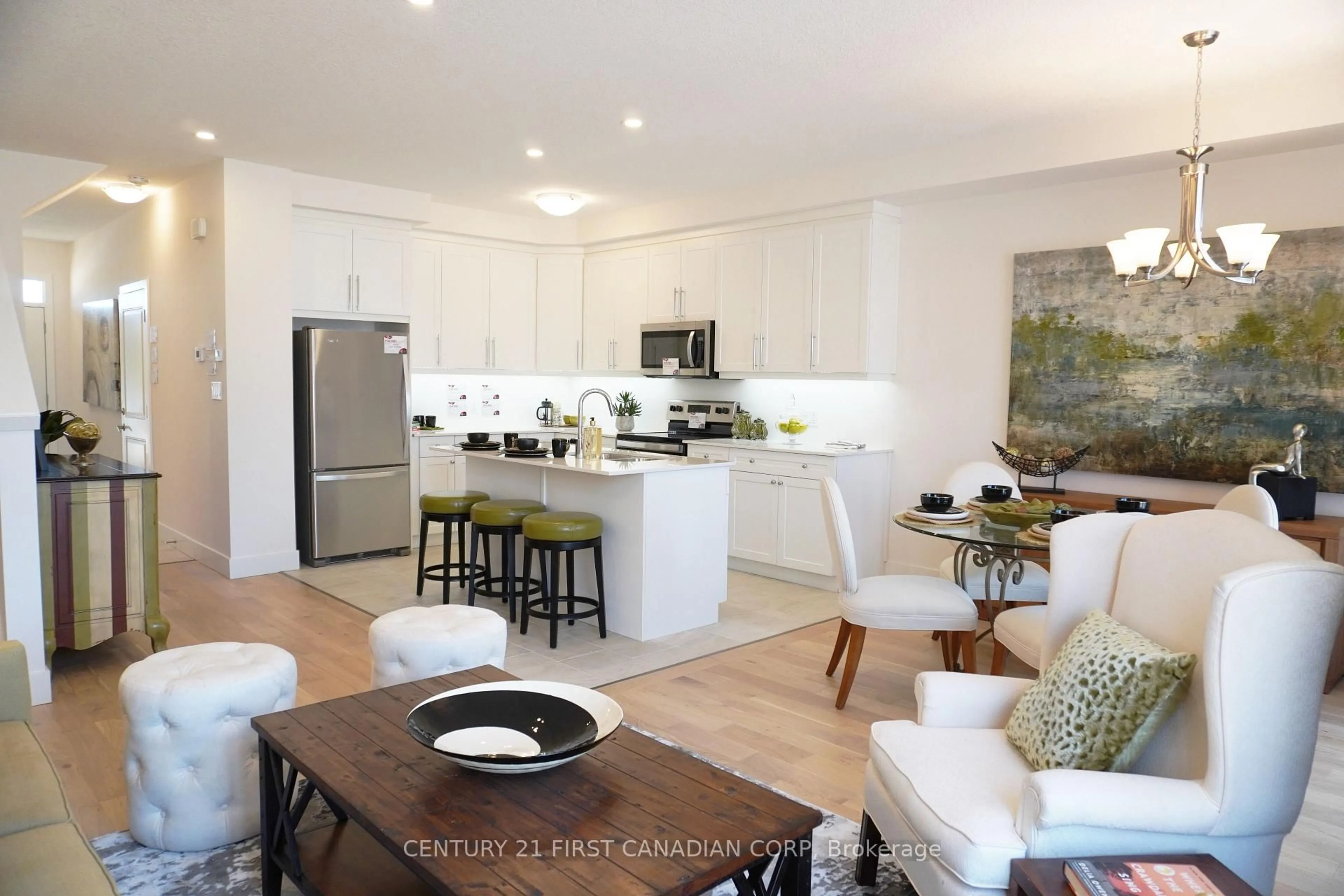 Open concept kitchen, unknown for 530 Gatestone Rd #1, London South Ontario N6M 0A2