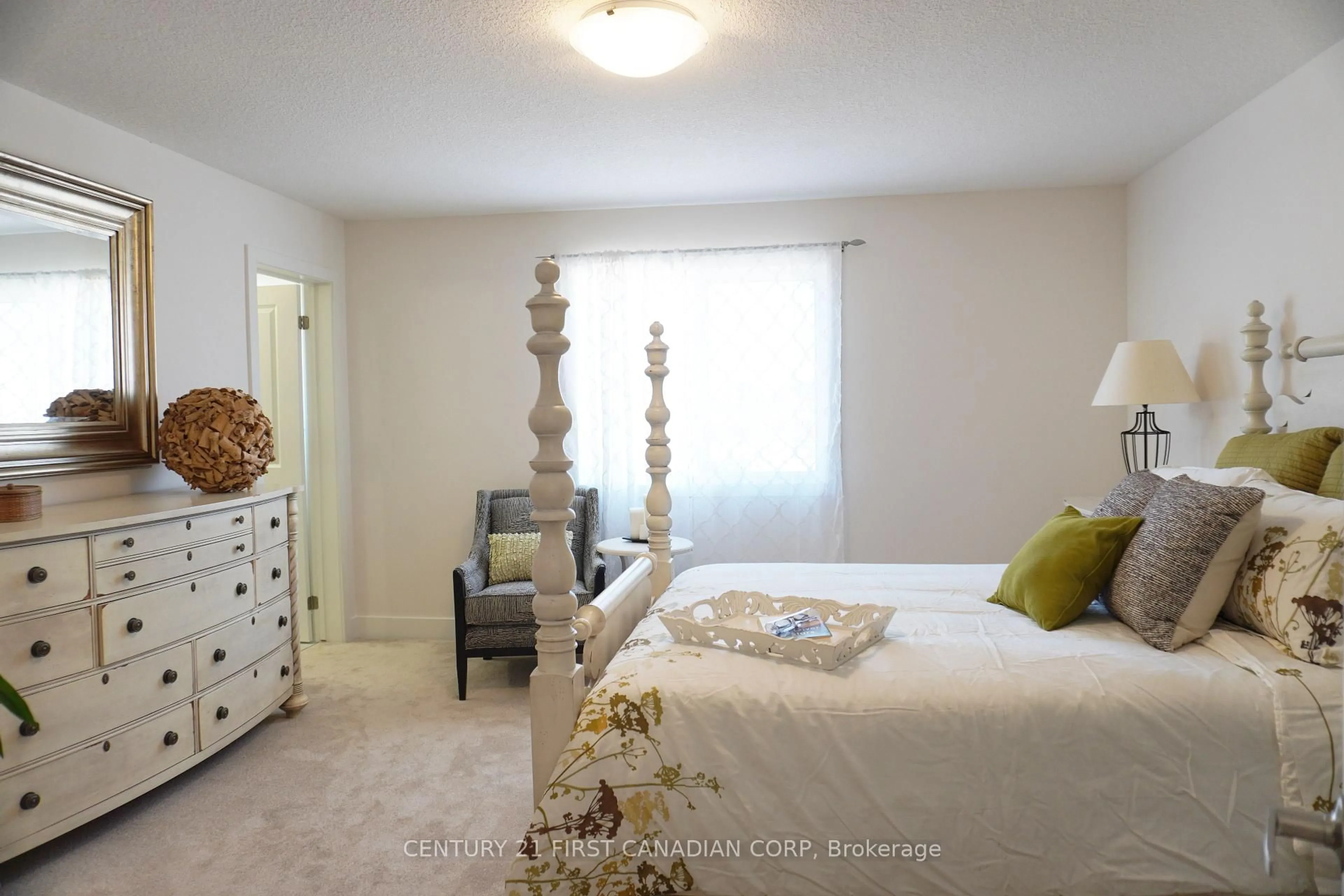 Bedroom with bed, unknown for 530 Gatestone Rd #1, London South Ontario N6M 0A2