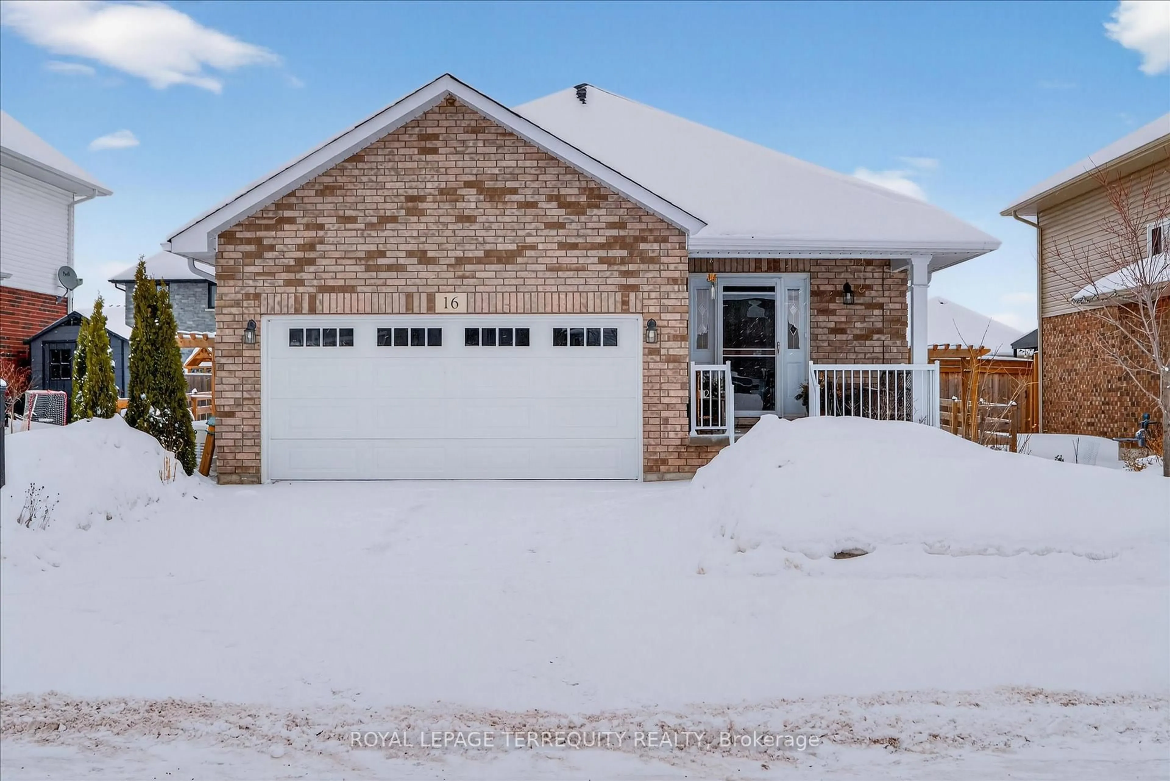 Home with brick exterior material, street for 16 Ethan Lane, Asphodel-Norwood Ontario K0L 2V0