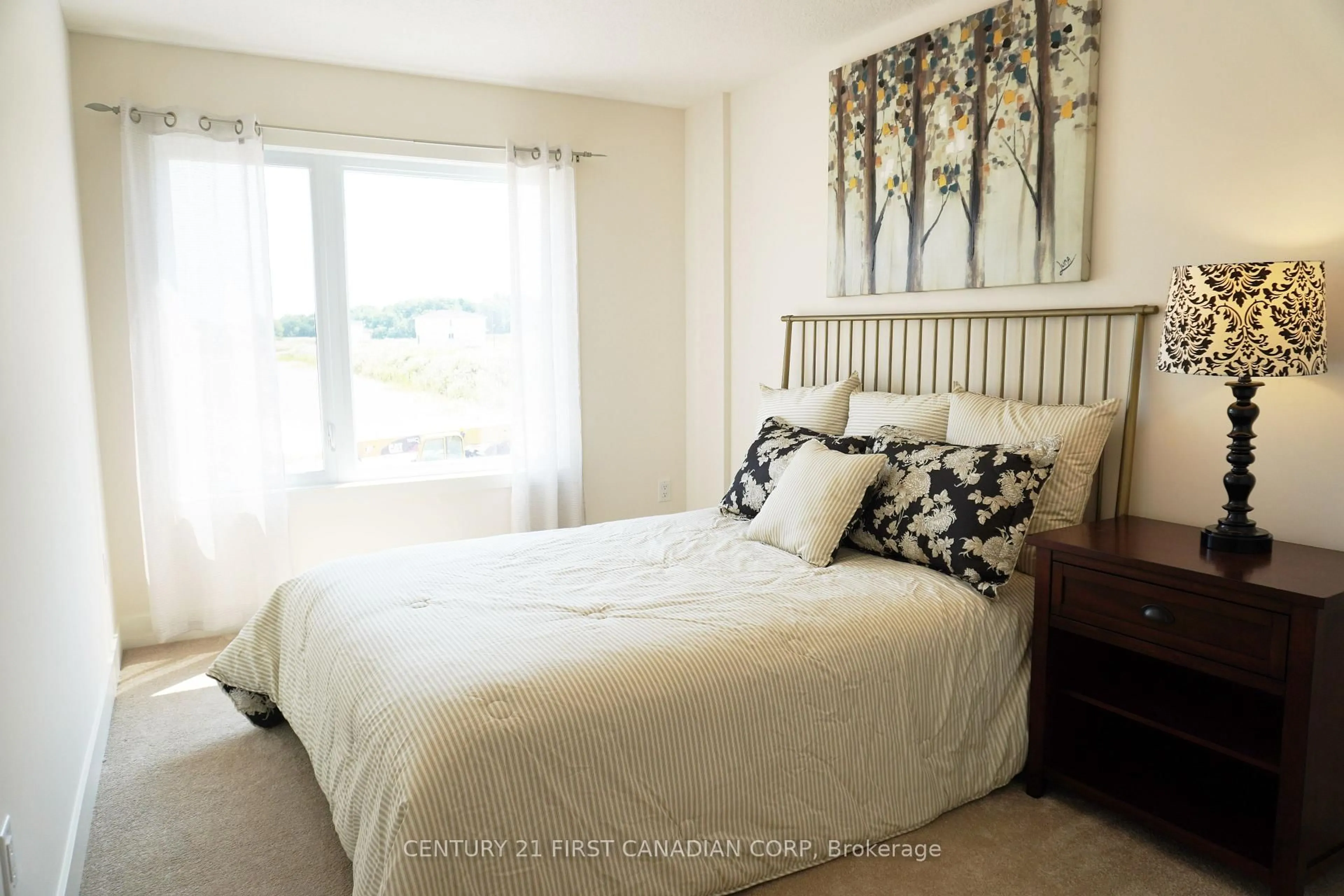 Bedroom with bed, unknown for 530 Gatestone Rd #54, London South Ontario N6M 0A2