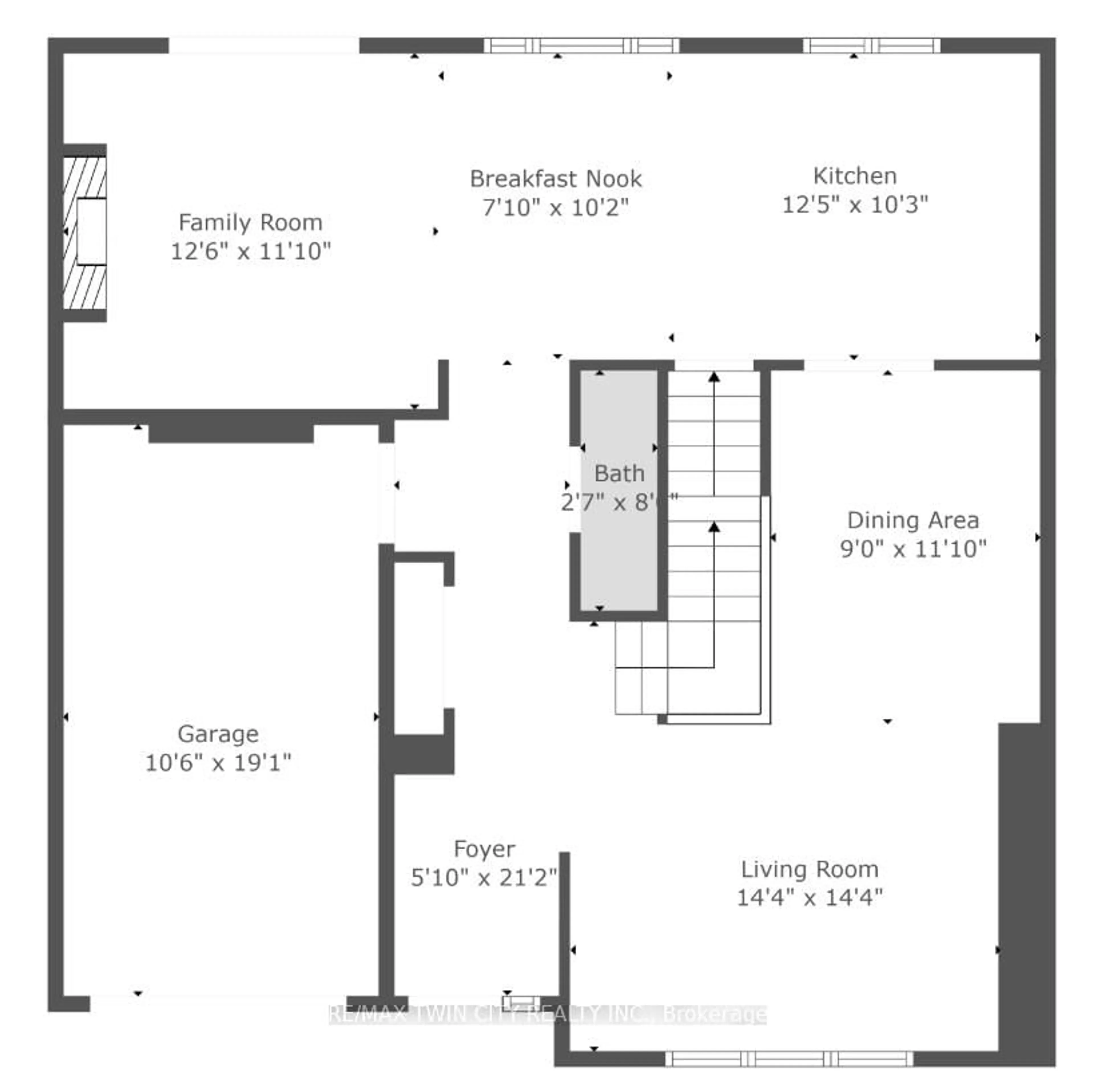 Floor plan for 92 Scenic Wood Cres, Kitchener Ontario N2A 3N6