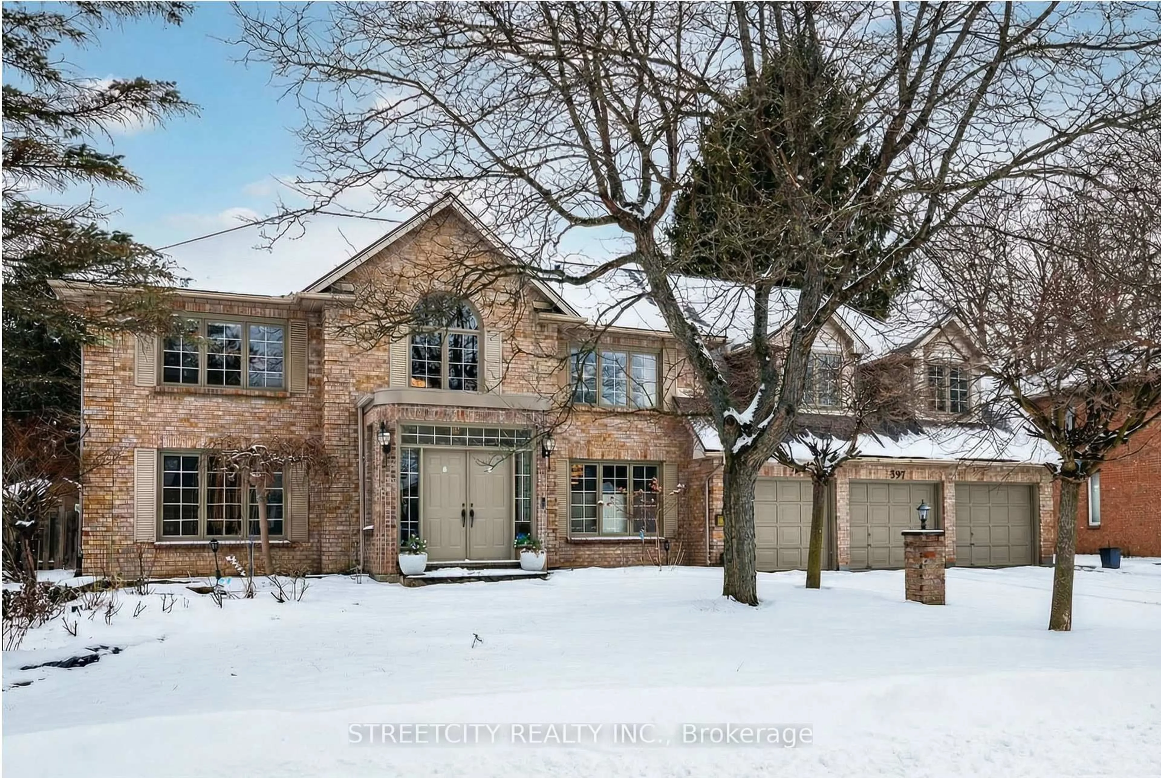 Home with brick exterior material, street for 397 GRANGEOVER Crt, London North Ontario N6G 4K8