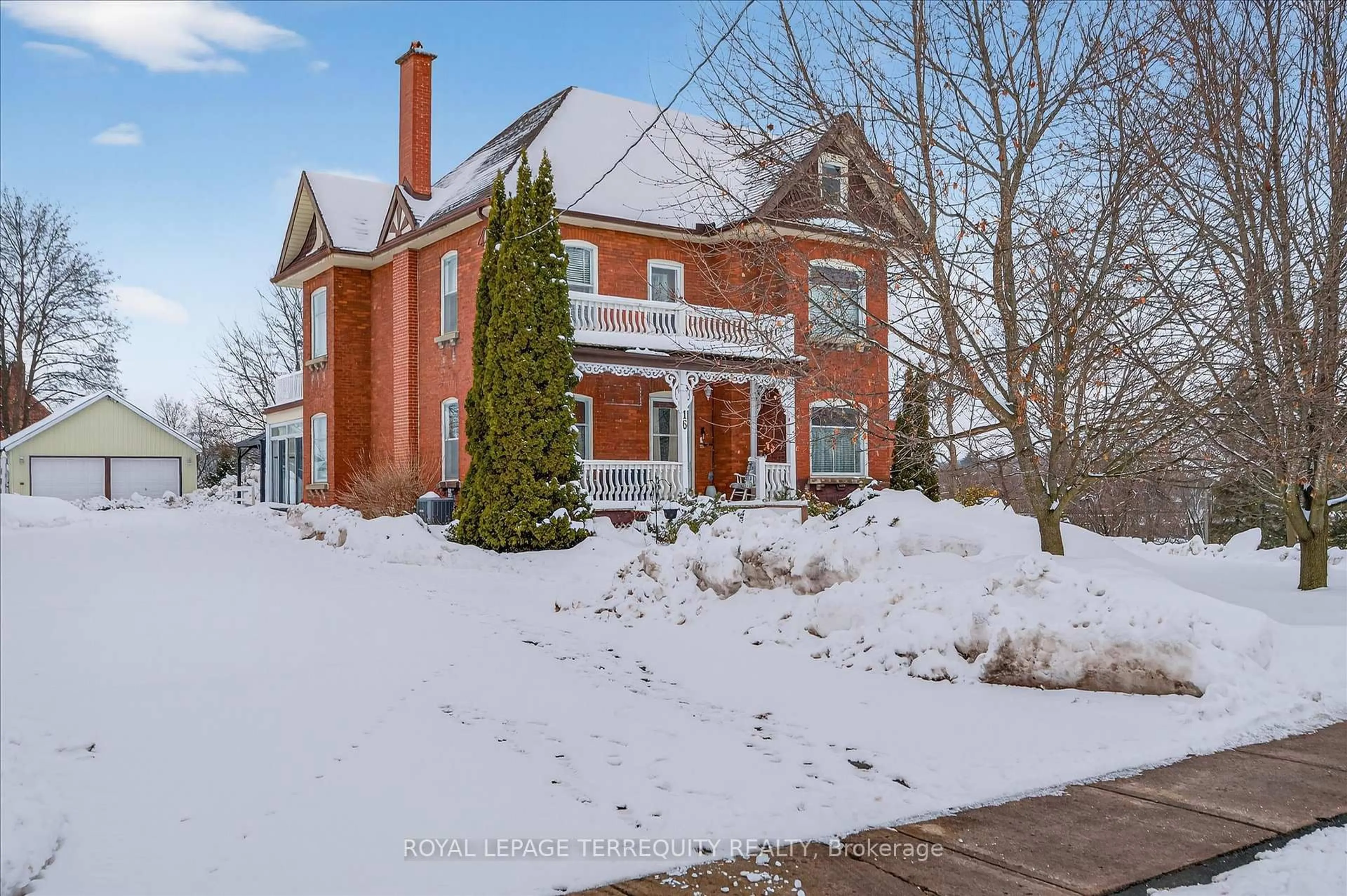 Home with brick exterior material, street for 16 Booth St, Trent Hills Ontario K0L 1L0