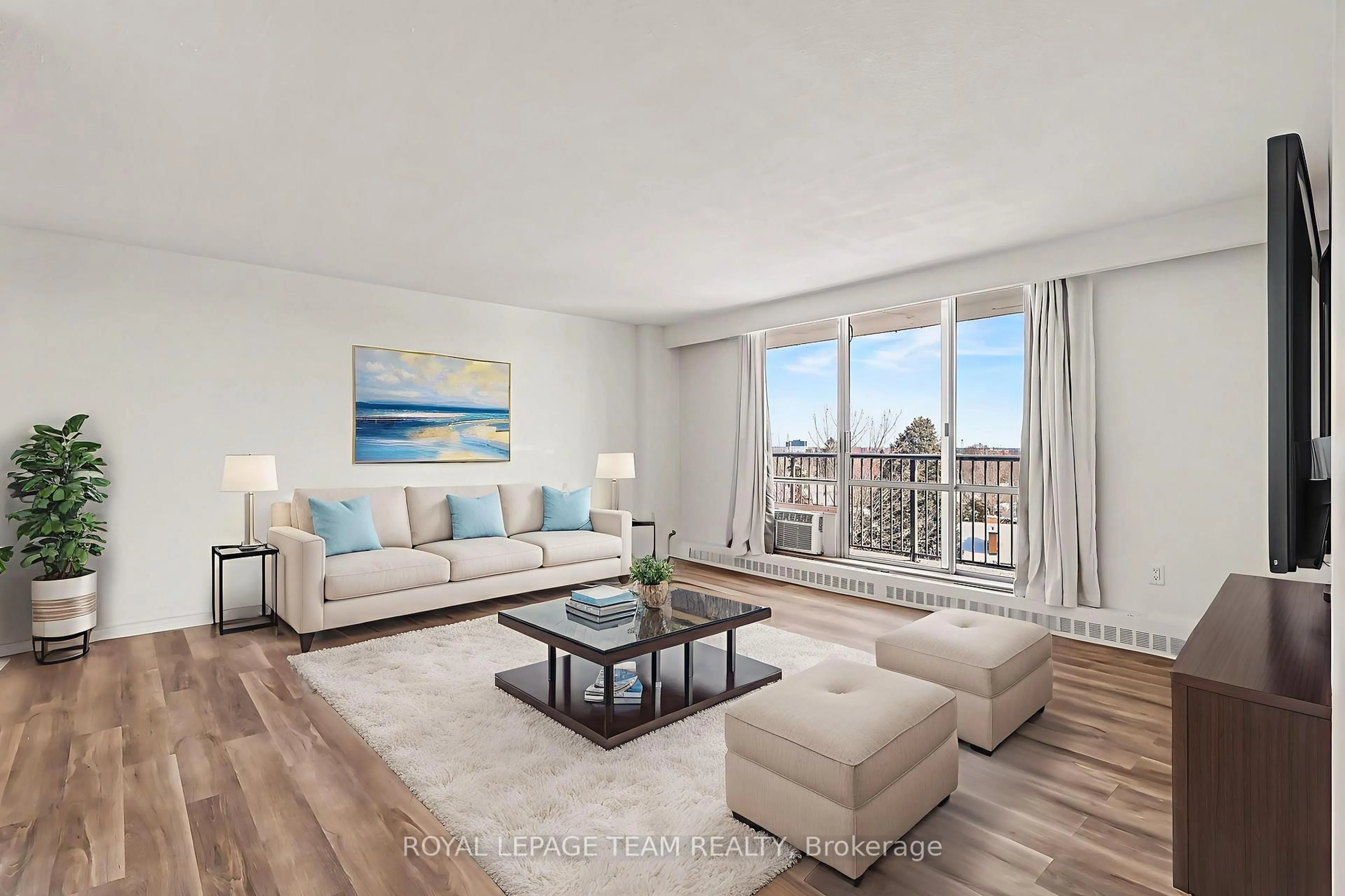 Living room with furniture, unknown for 2400 Virginia Dr #606, Ottawa Ontario K1H 8L3