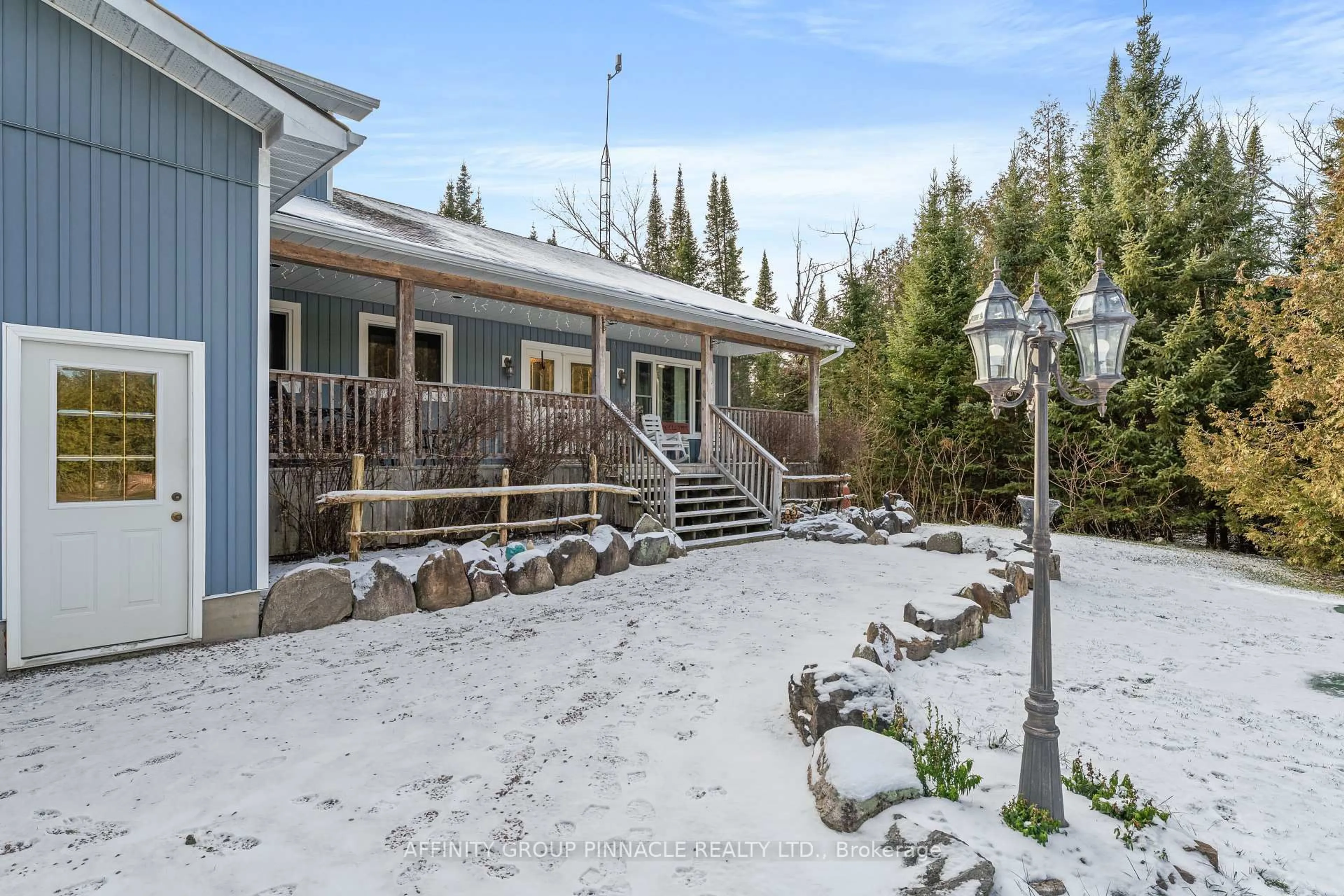 Patio, mountain view for 196 Bury's Green Rd, Kawartha Lakes Ontario K0M 1N0
