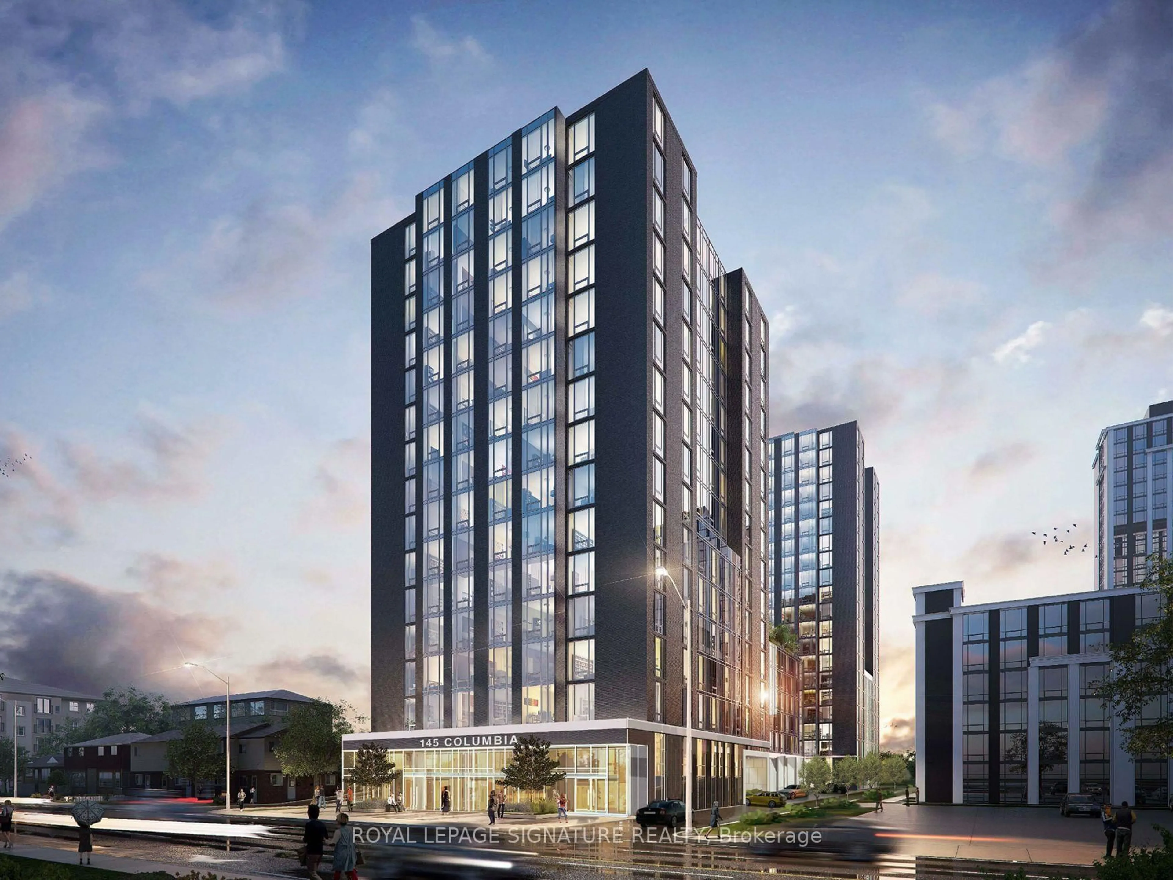 Indoor foyer for 145 Columbia St #1135, Waterloo Ontario N2L 0K7