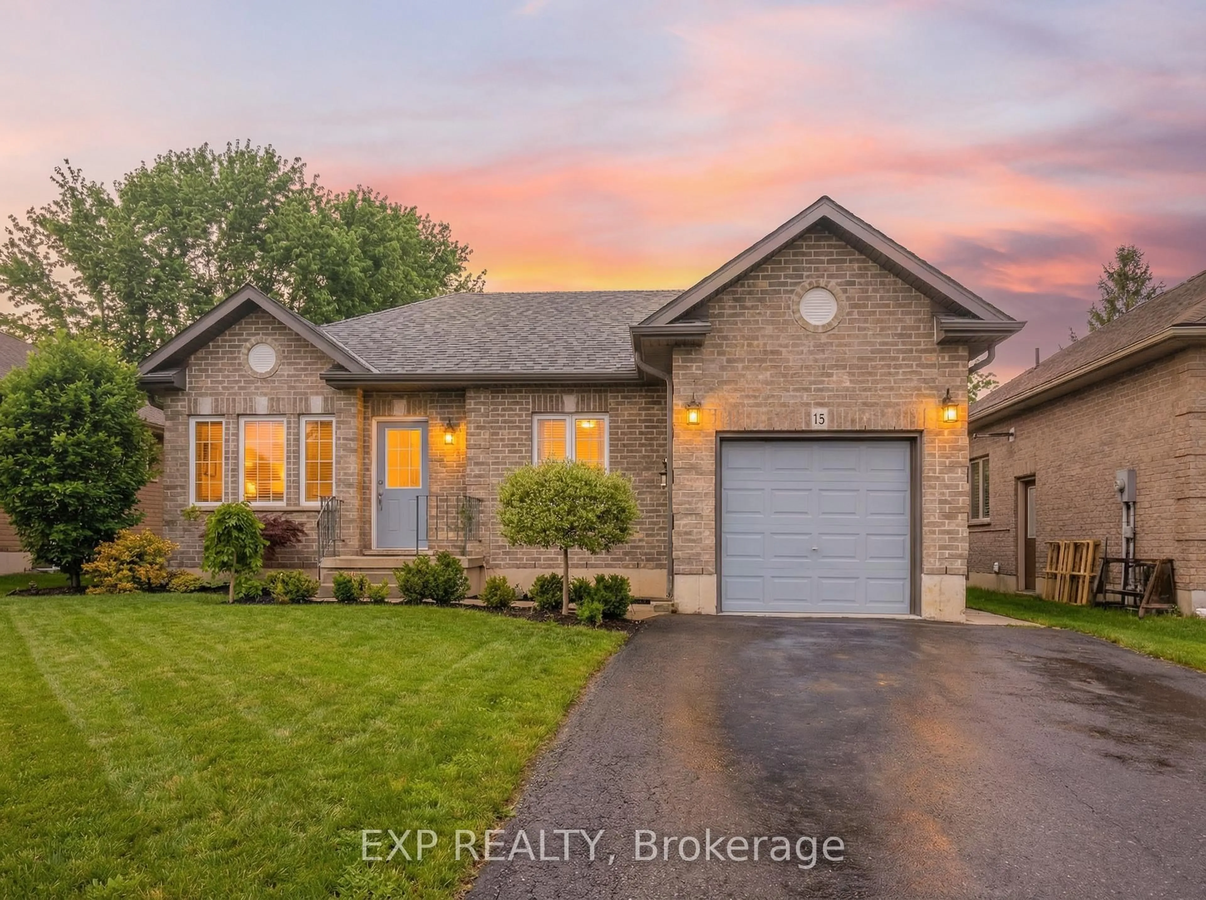 Home with brick exterior material, street for 15 Irving Dr, Norwich Ontario N0J 1P0