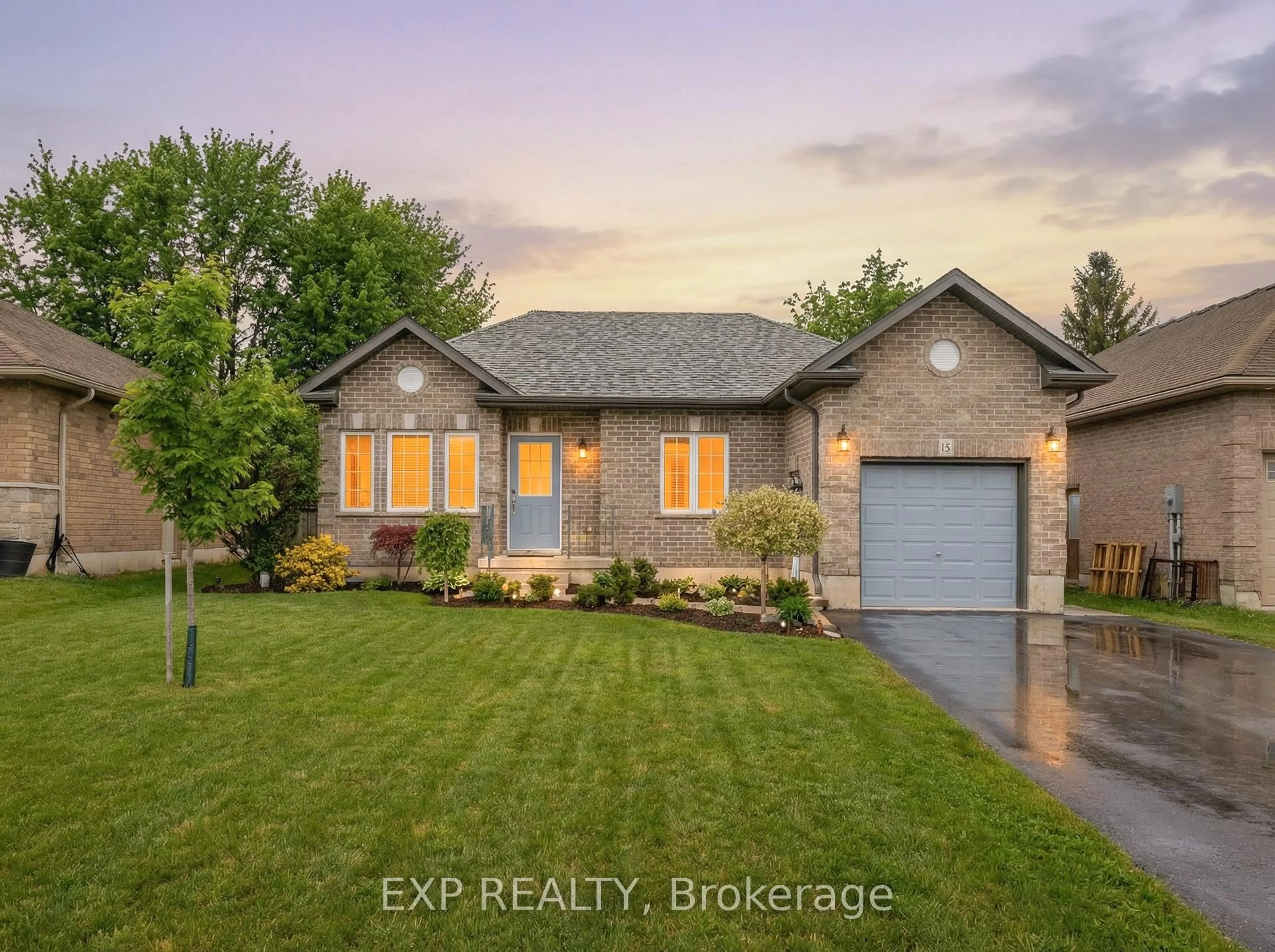 Home with brick exterior material, street for 15 Irving Dr, Norwich Ontario N0J 1P0