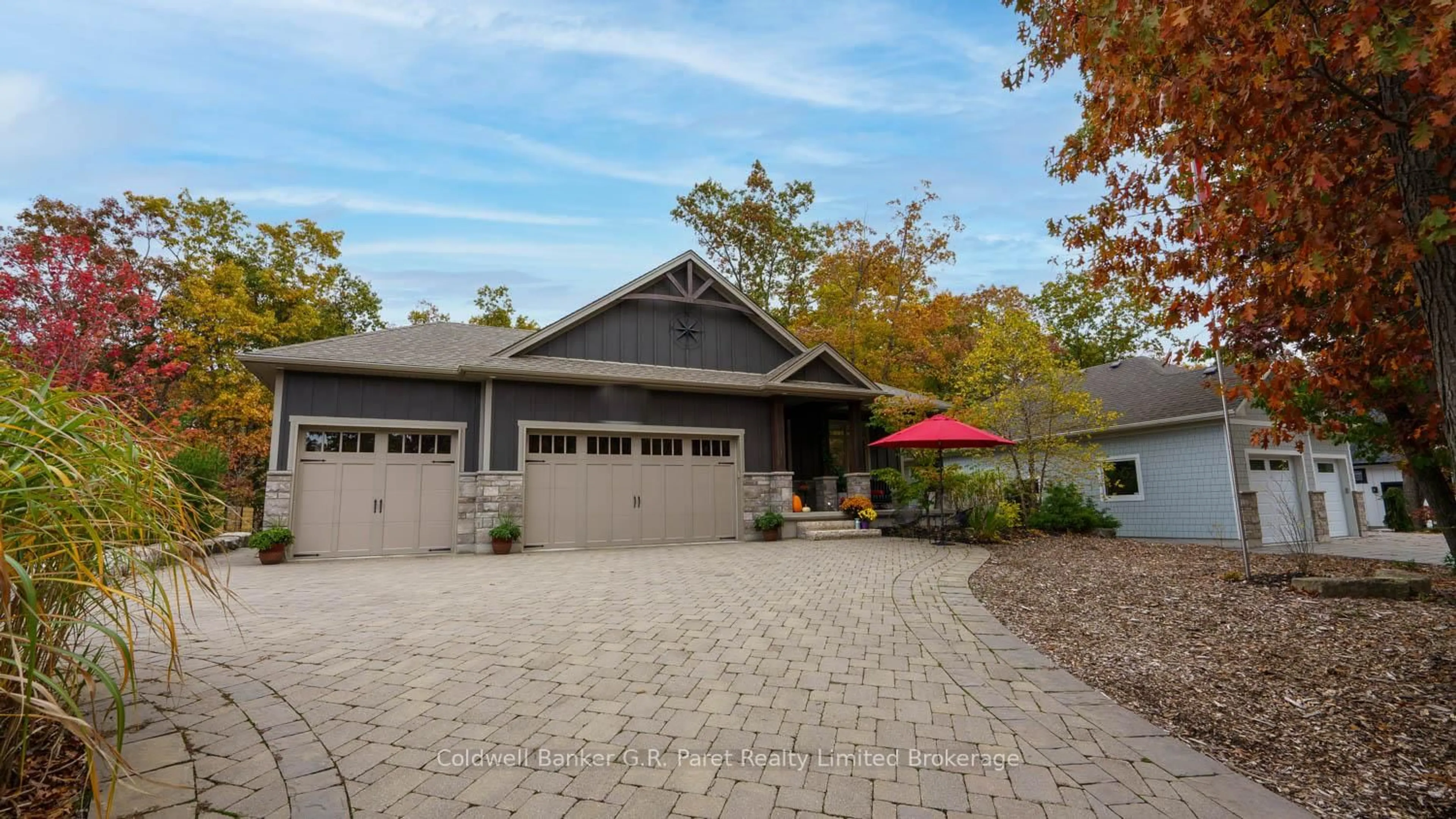 Home with brick exterior material, street for 10151 Pinery Bluffs Rd, Lambton Shores Ontario N0M 1T0