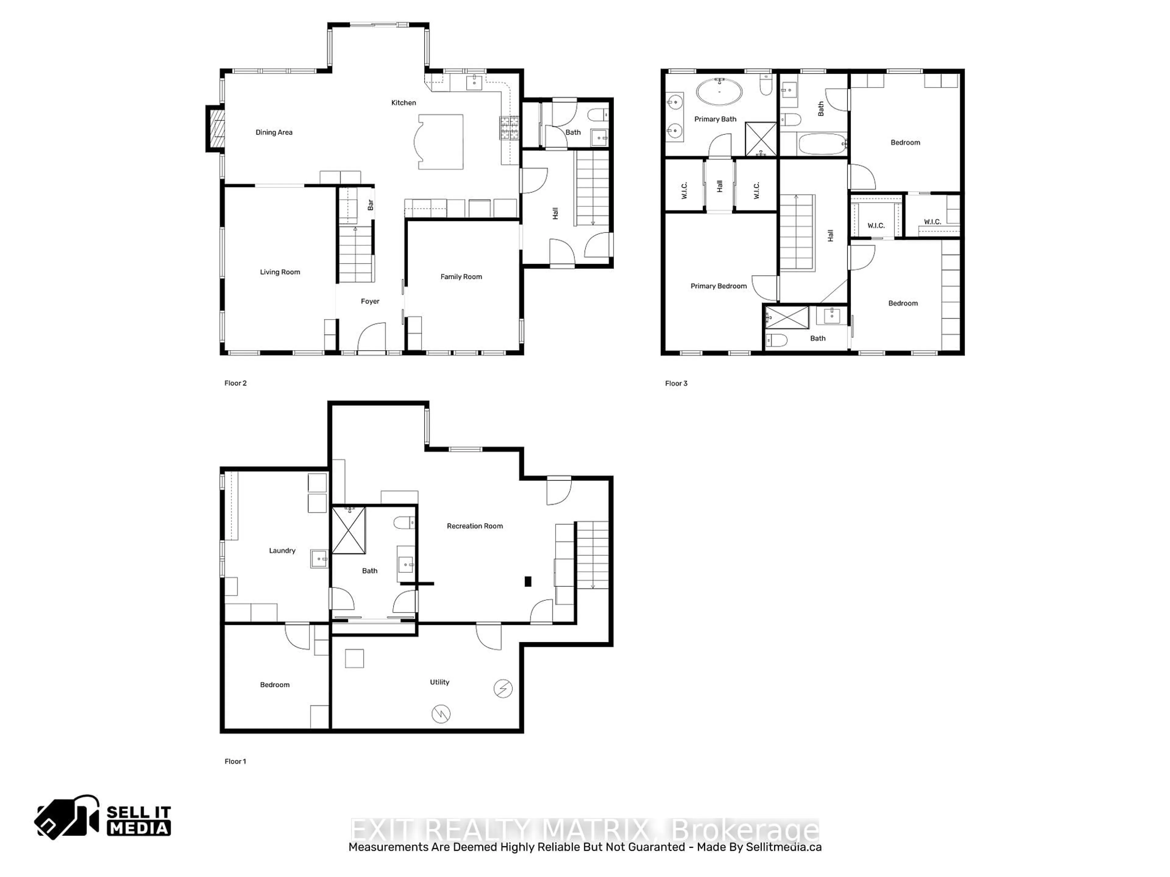 Floor plan for 1271 GEORGES VANIER Dr, Ottawa Ontario K4C 1R6