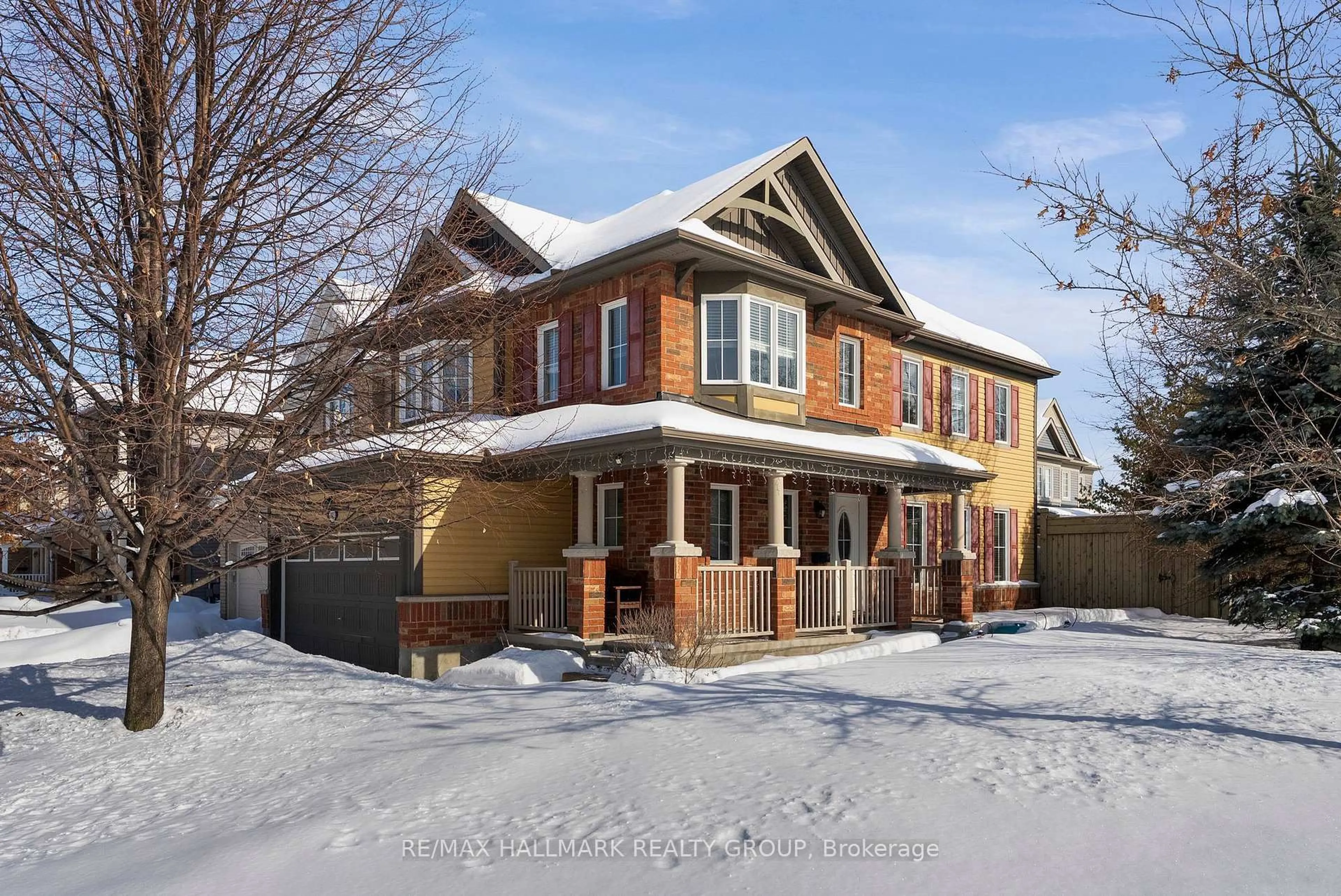 Home with brick exterior material, street for 403 Brigatine Ave, Ottawa Ontario K2S 0P7