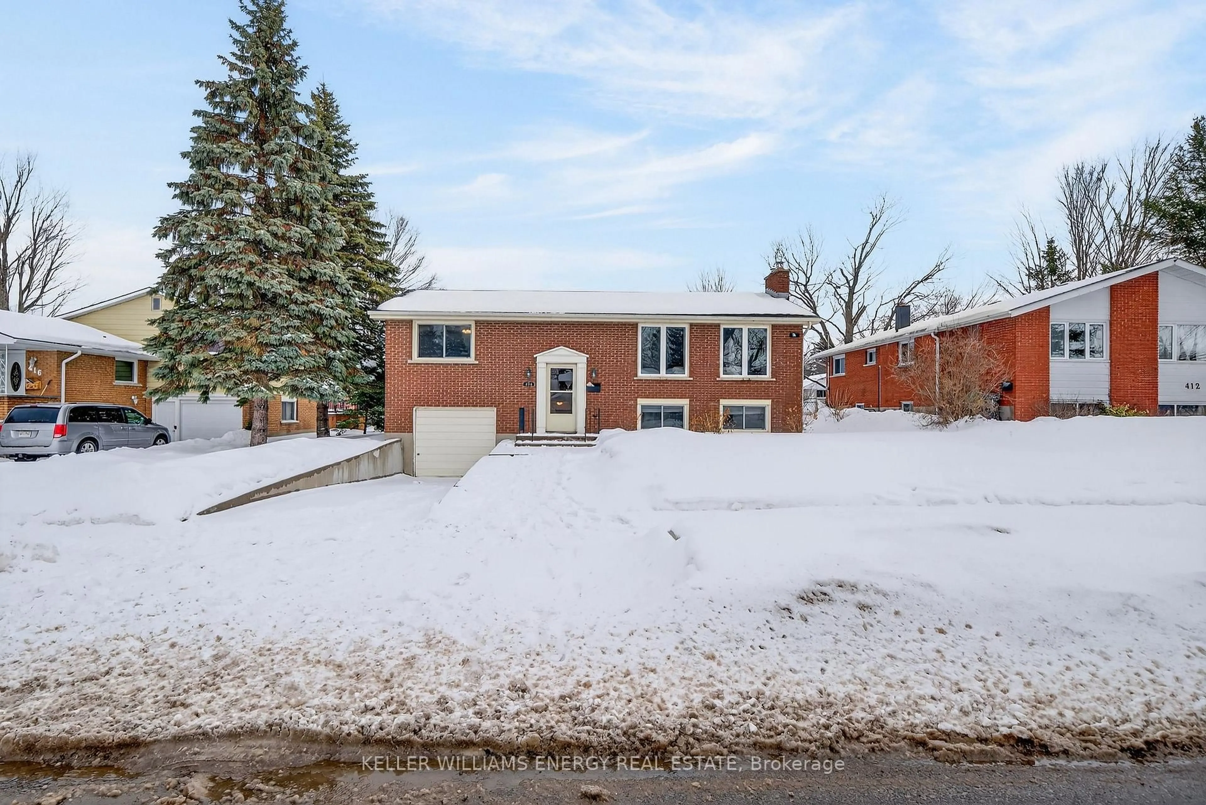 Home with brick exterior material, street for 414 Knightsbridge Rd, Kingston Ontario K7M 5S7