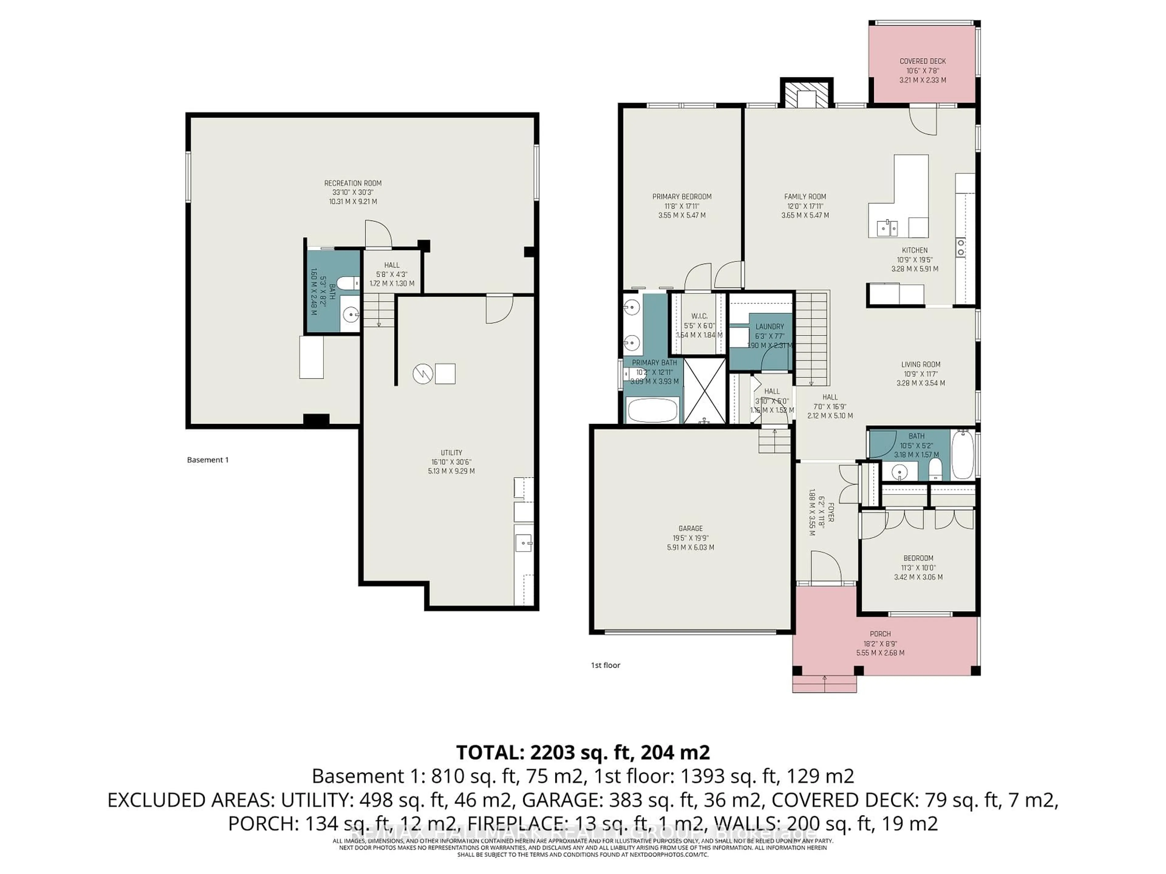 Floor plan for 825 Platinum St, Clarence-Rockland Ontario K4K 0J2
