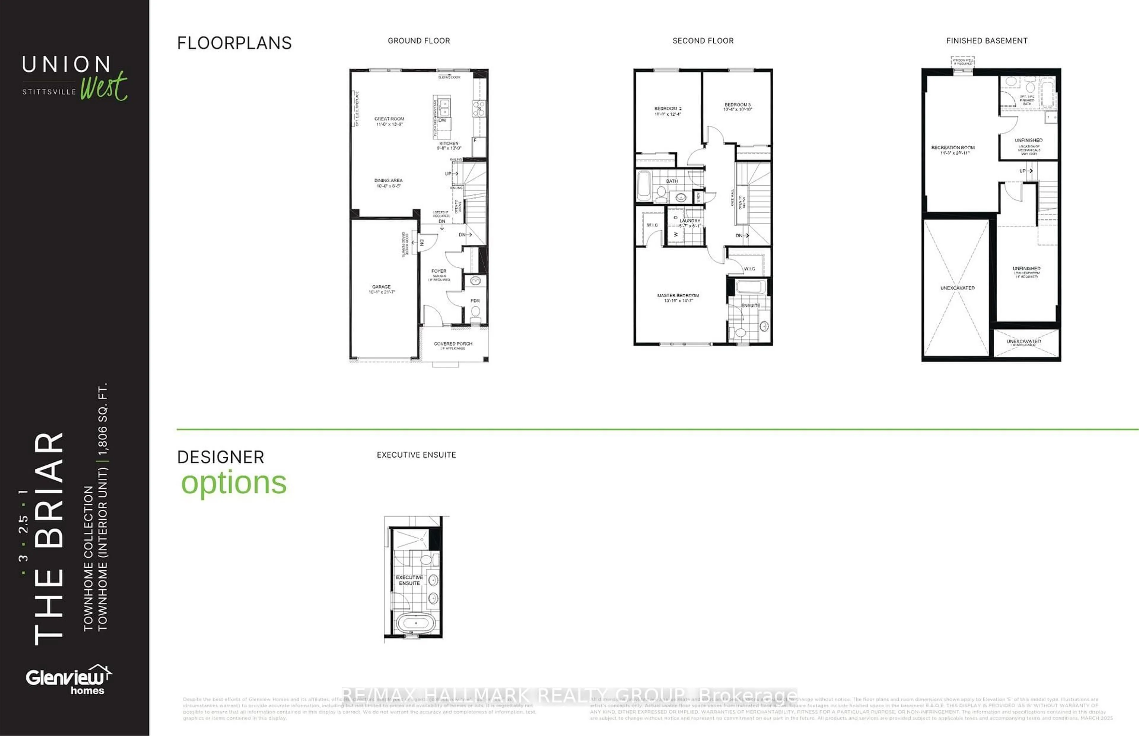 Floor plan for 578 Roundhouse Cres, Ottawa Ontario K2S 1K4