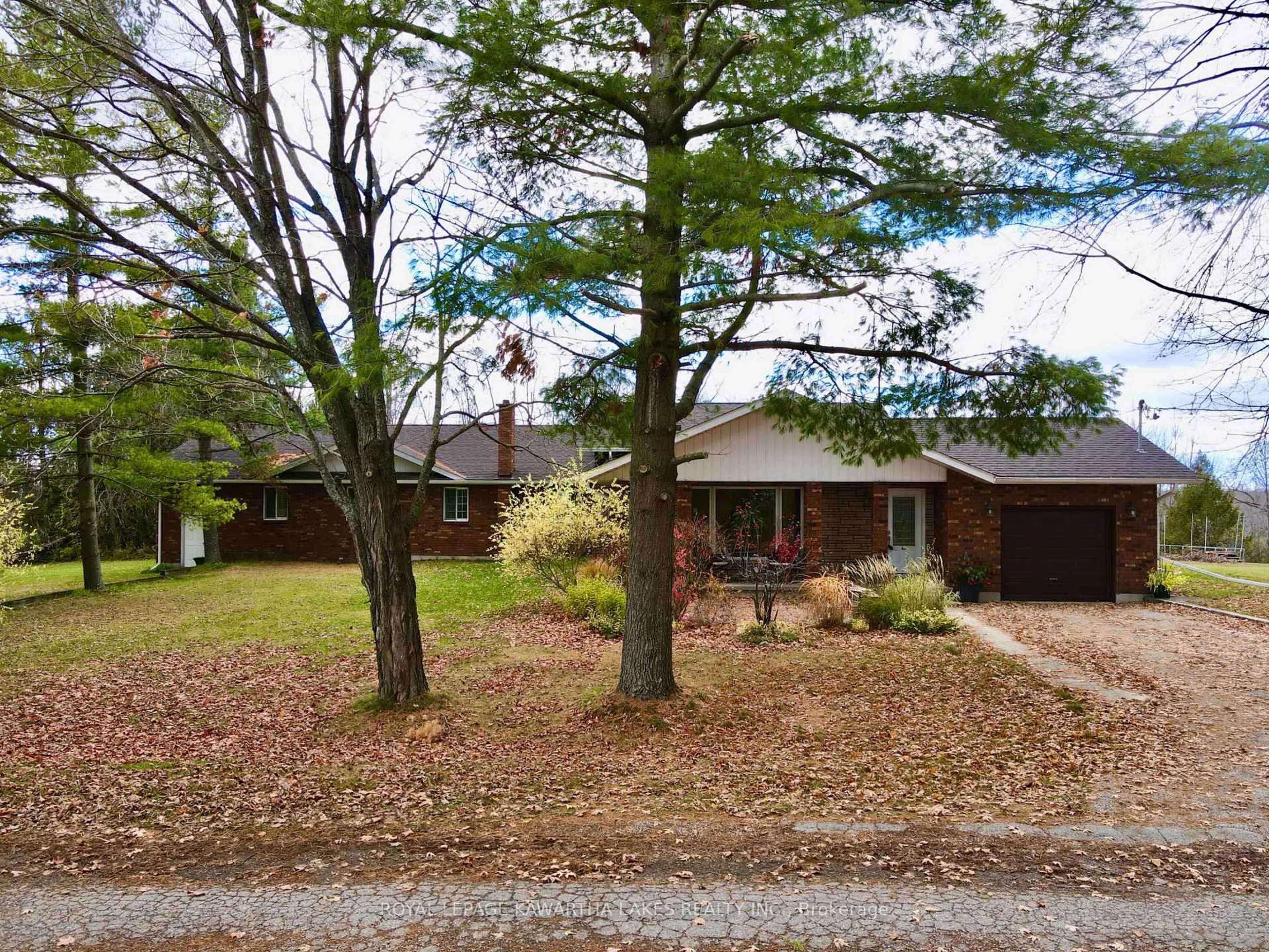 A pic from outside/outdoor area/front of a property/back of a property/a pic from drone, street for 3315 Kirkfield Rd 6 Rd, Kawartha Lakes Ontario L0K 1W0