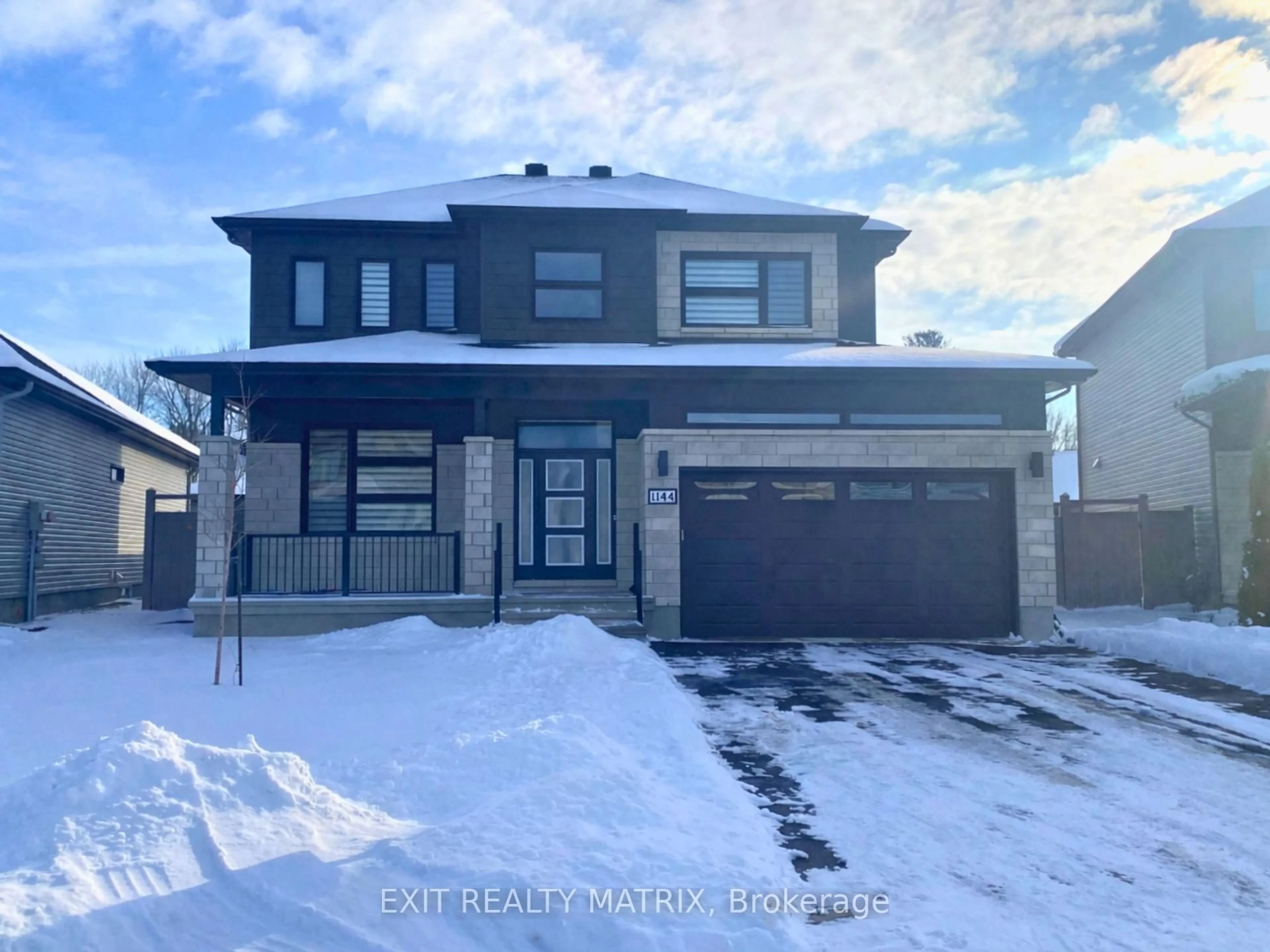 Home with brick exterior material, street for 1144 Avignon St, Russell Ontario K0A 1W0