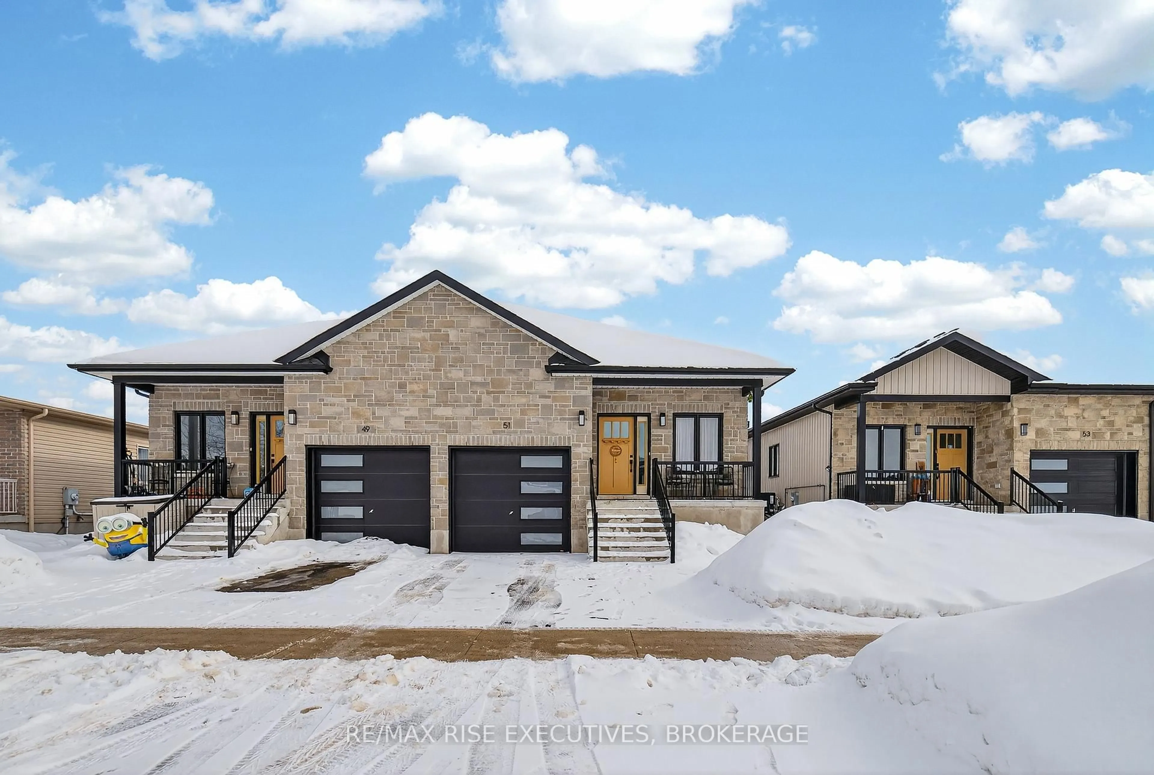 Home with brick exterior material, street for 51 Potter Dr, Bissett Creek Ontario K0H 2H0