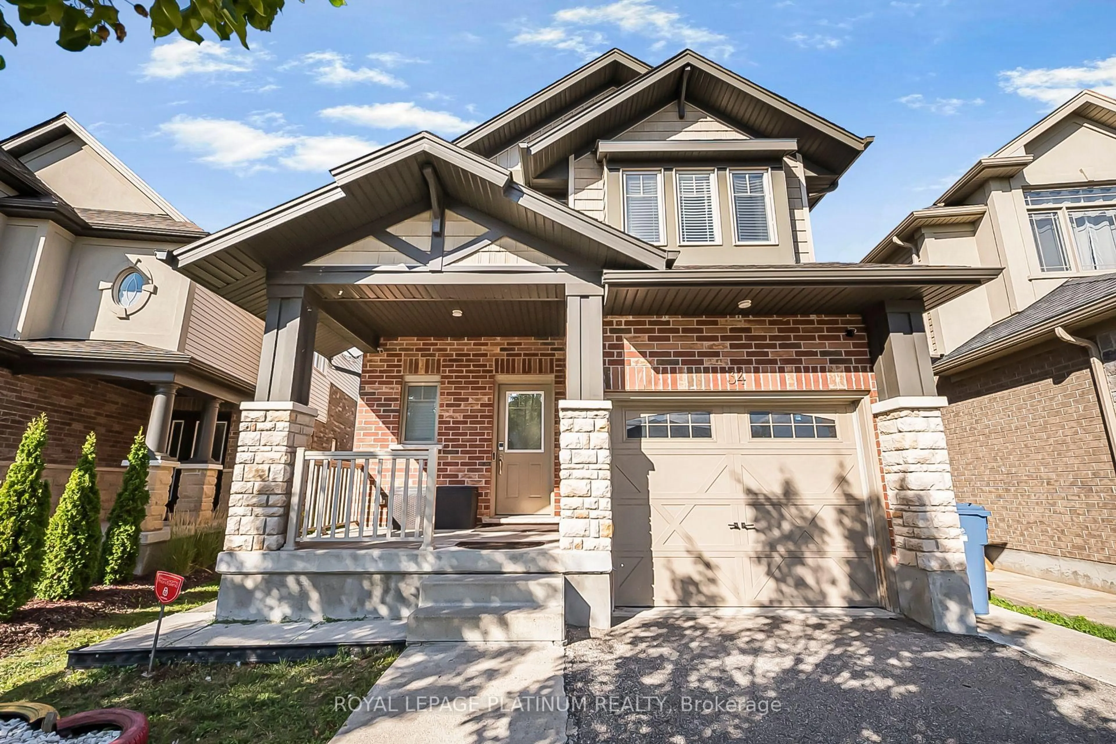 Home with brick exterior material, street for 34 Samuel Dr, Guelph Ontario N1L 0K2