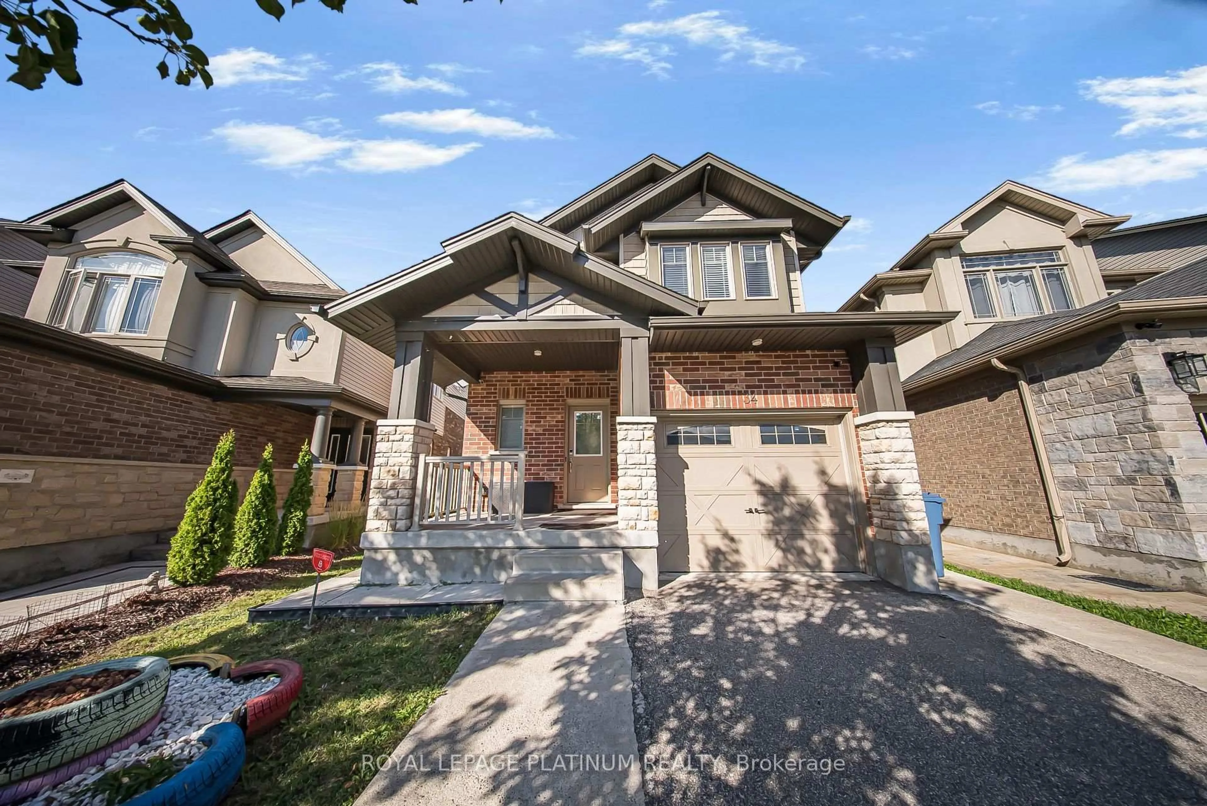 Home with brick exterior material, street for 34 Samuel Dr, Guelph Ontario N1L 0K2