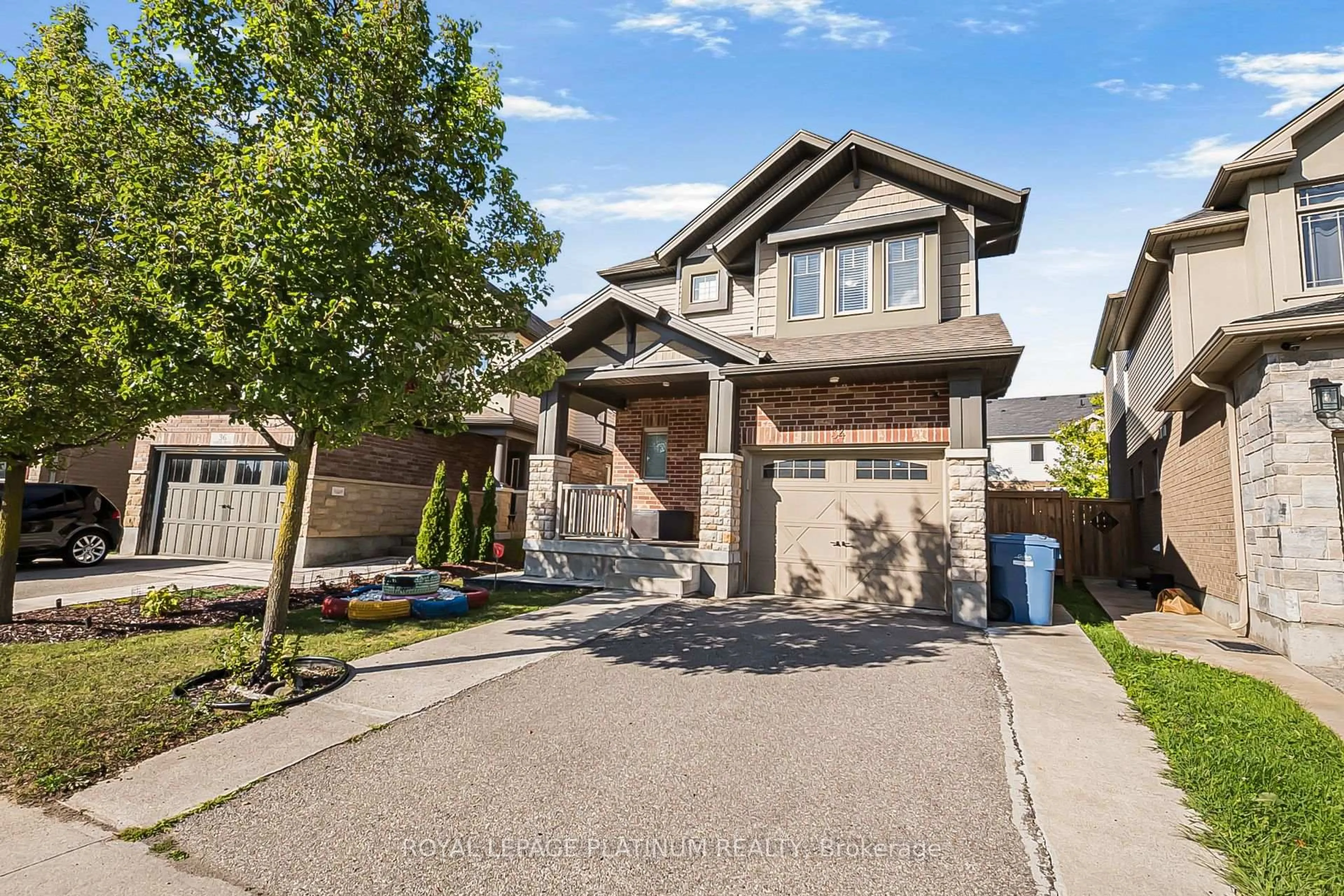 Home with brick exterior material, street for 34 Samuel Dr, Guelph Ontario N1L 0K2