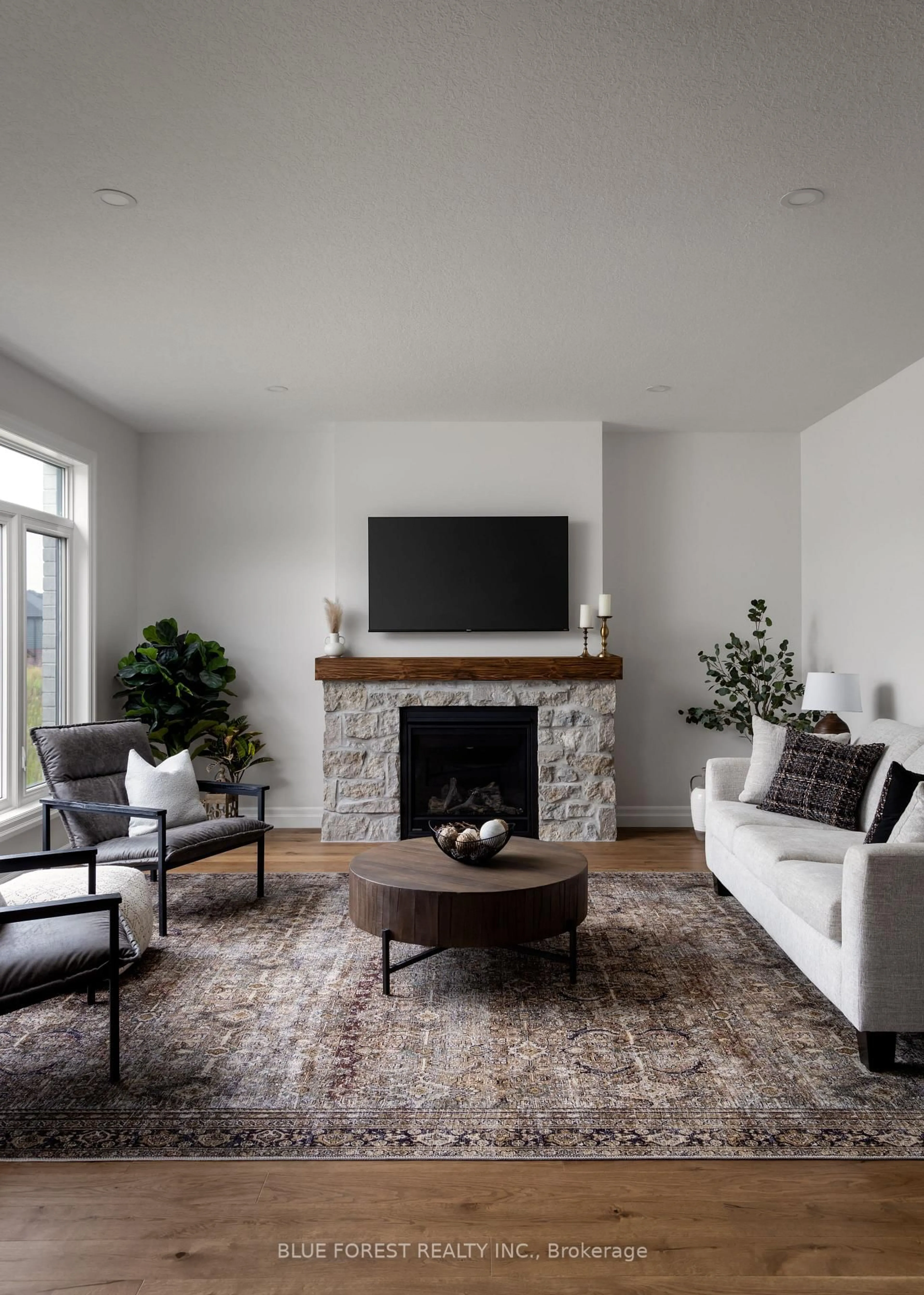 Living room with furniture, unknown for 230 Harvest Lane, Thames Centre Ontario N0L 1G2