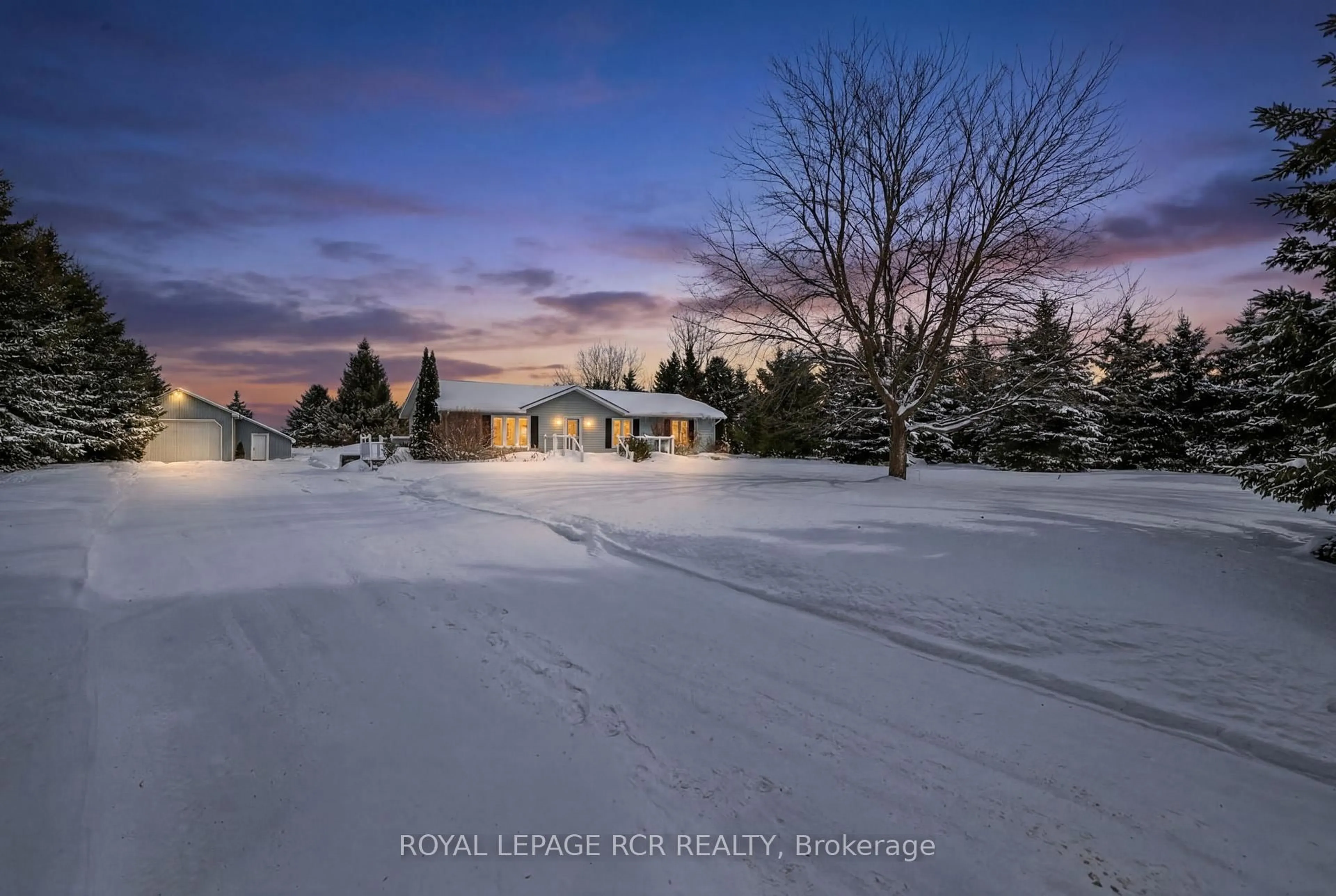 A pic from outside/outdoor area/front of a property/back of a property/a pic from drone, street for 151547 12th Line, East Garafraxa Ontario L9W 7B1