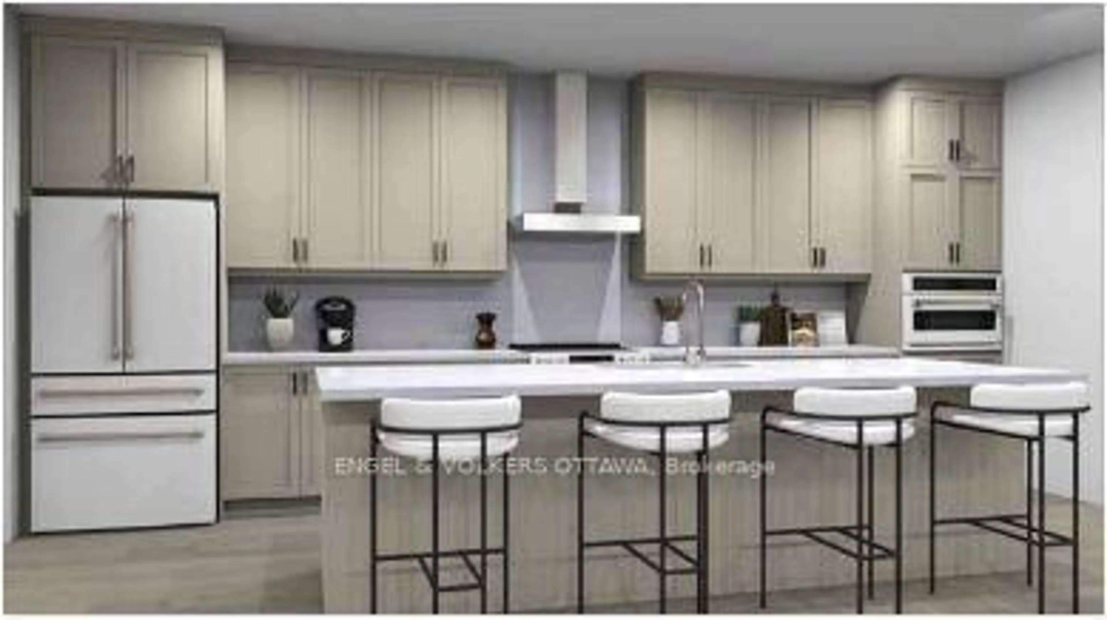 Contemporary kitchen, ceramic/tile floor for 309 Deschâtelets Ave, Ottawa Ontario K1S 5Y1