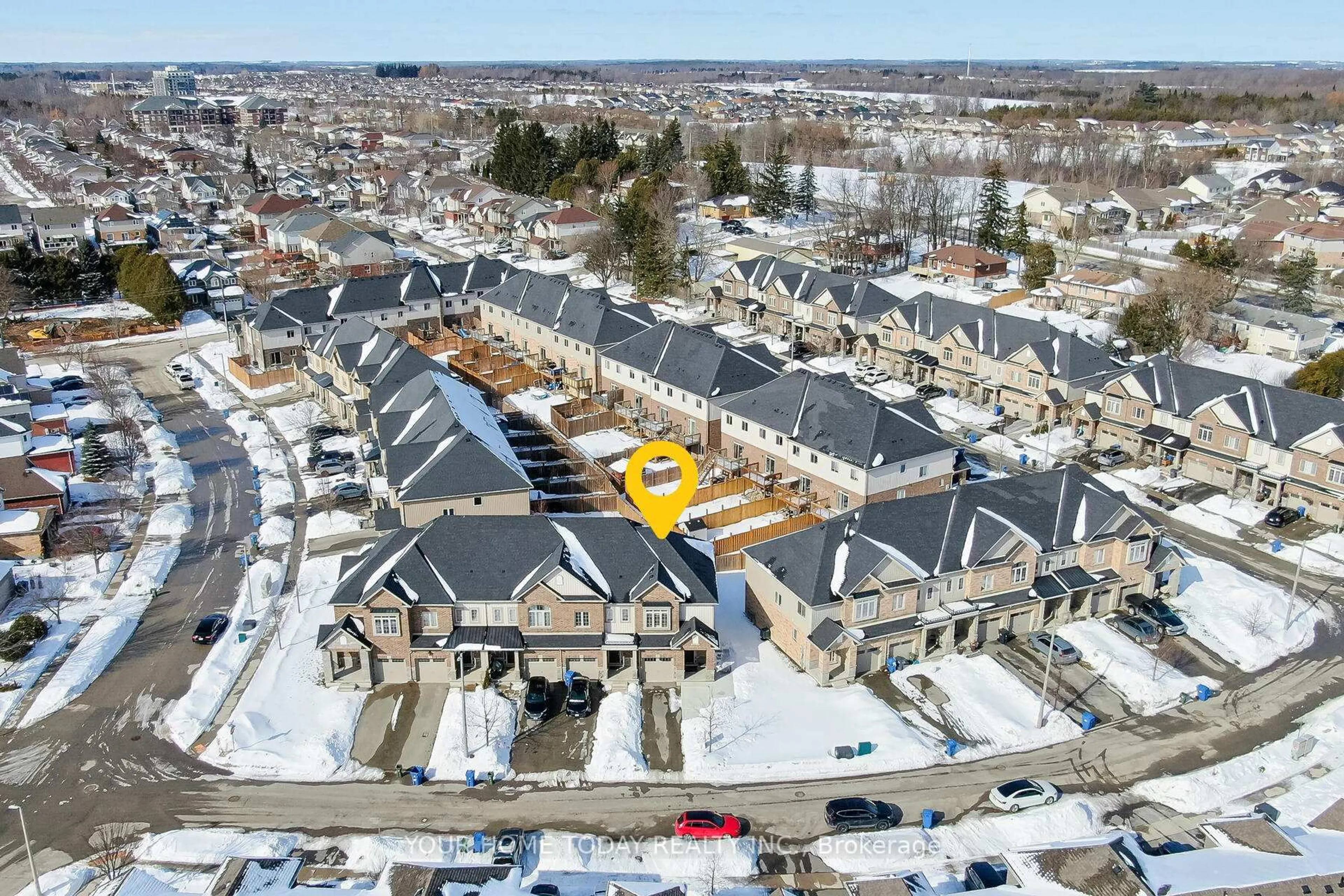 A pic from outside/outdoor area/front of a property/back of a property/a pic from drone, street for 86 Pettitt Dr, Guelph Ontario N1E 0M2