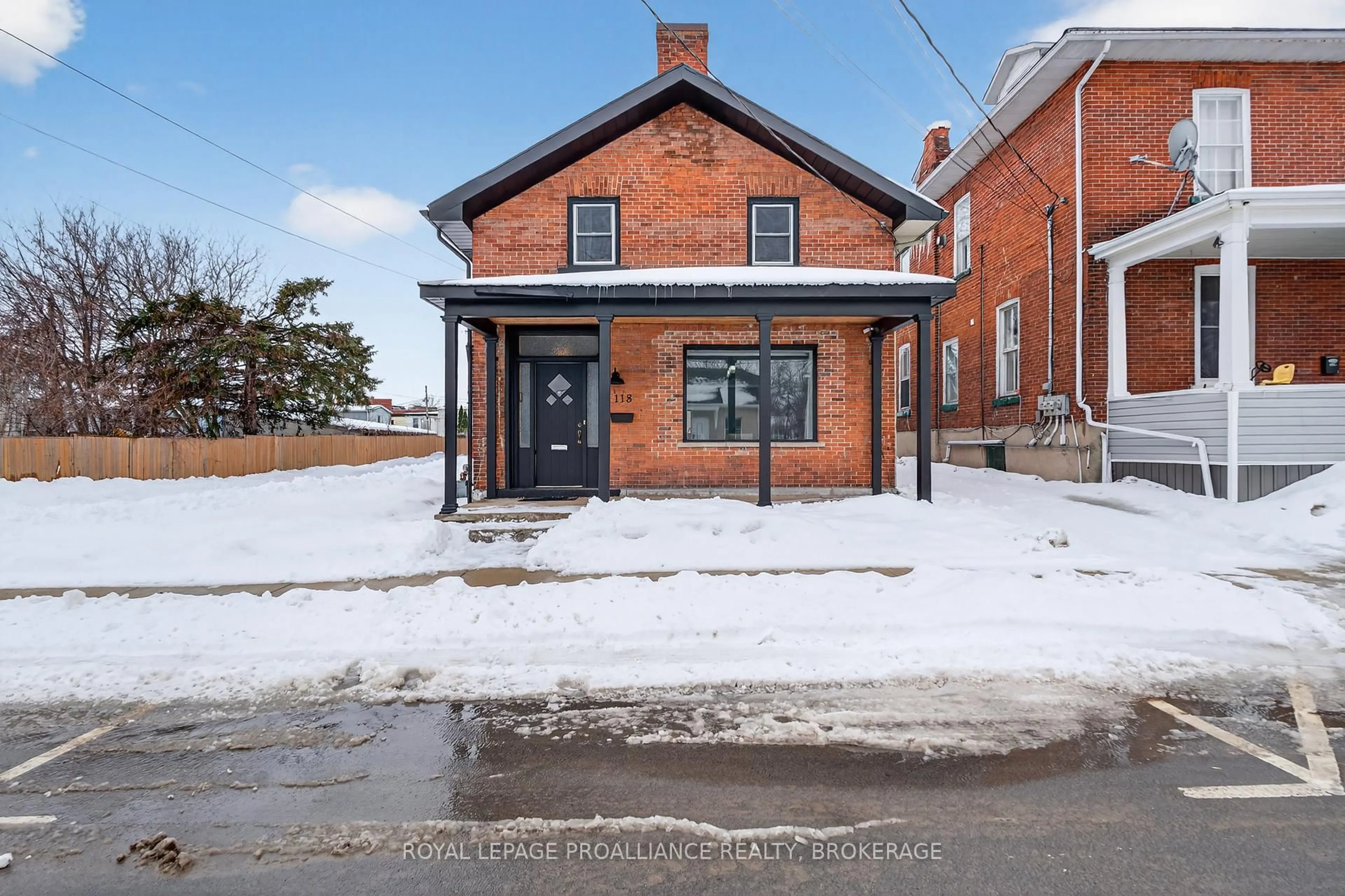 Home with brick exterior material, street for 118 East St, Greater Napanee Ontario K7R 1S6