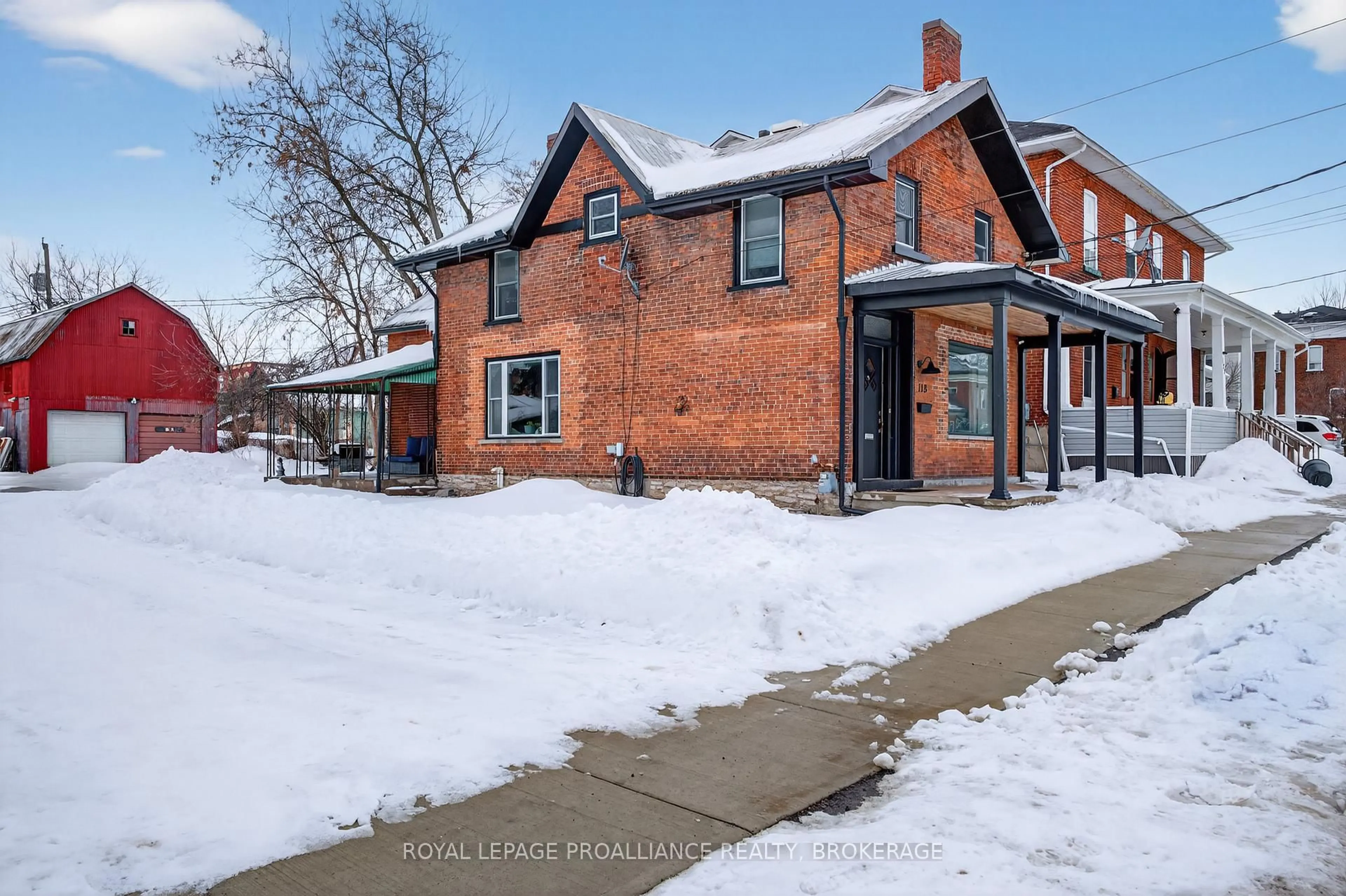 Home with brick exterior material, street for 118 East St, Greater Napanee Ontario K7R 1S6