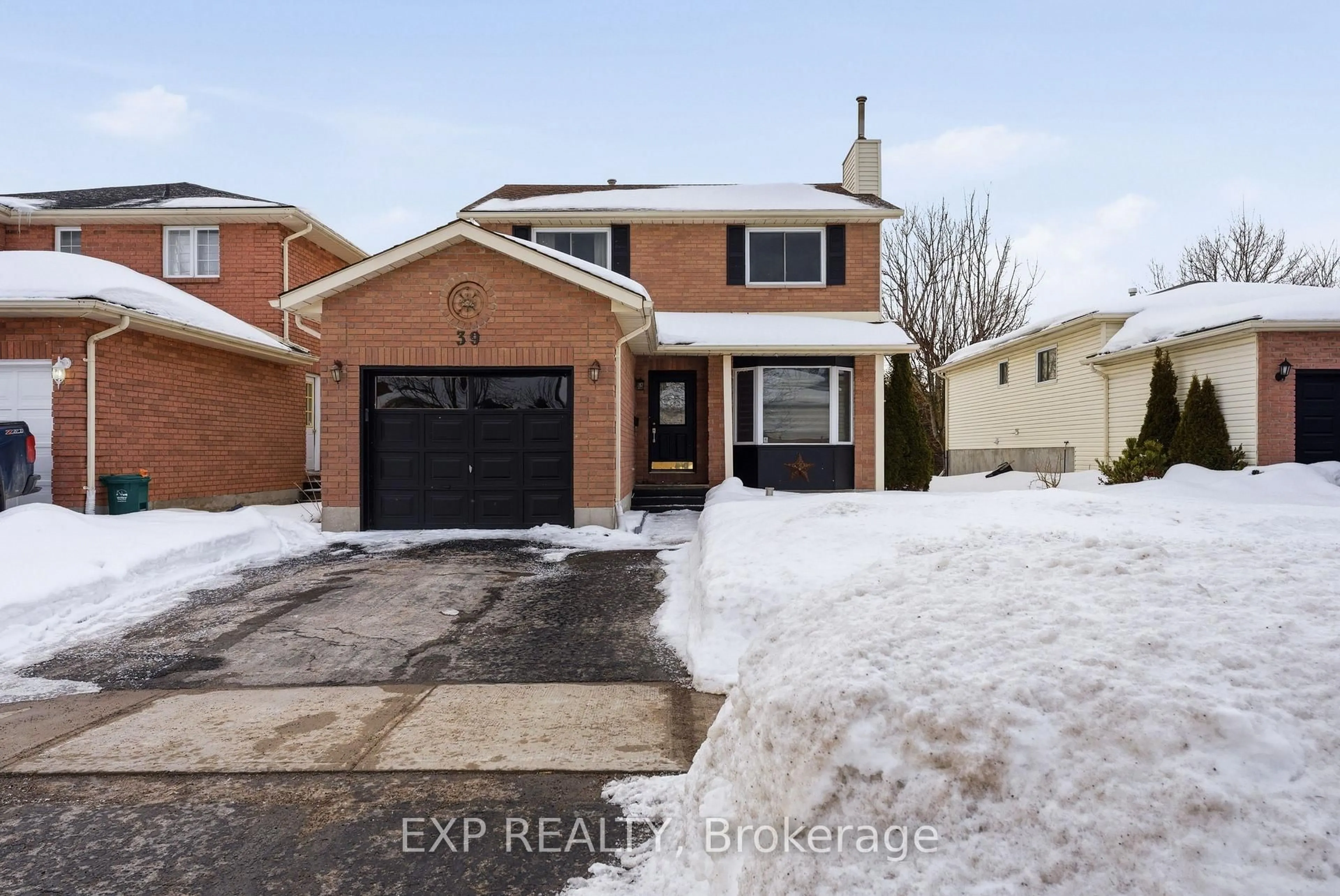 Home with brick exterior material, street for 39 Sherwood Cres, Belleville Ontario K8P 5G2