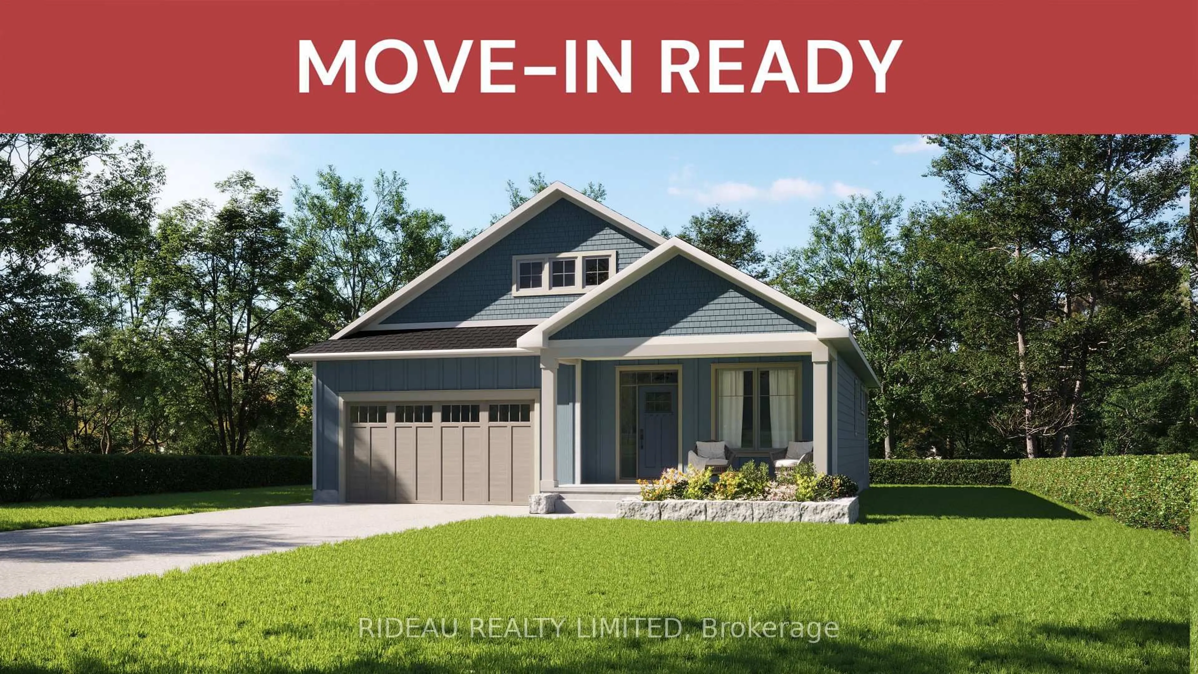 Home with vinyl exterior material, street for 130 Shelter Cove Dr, Westport Ontario K0G 1X0