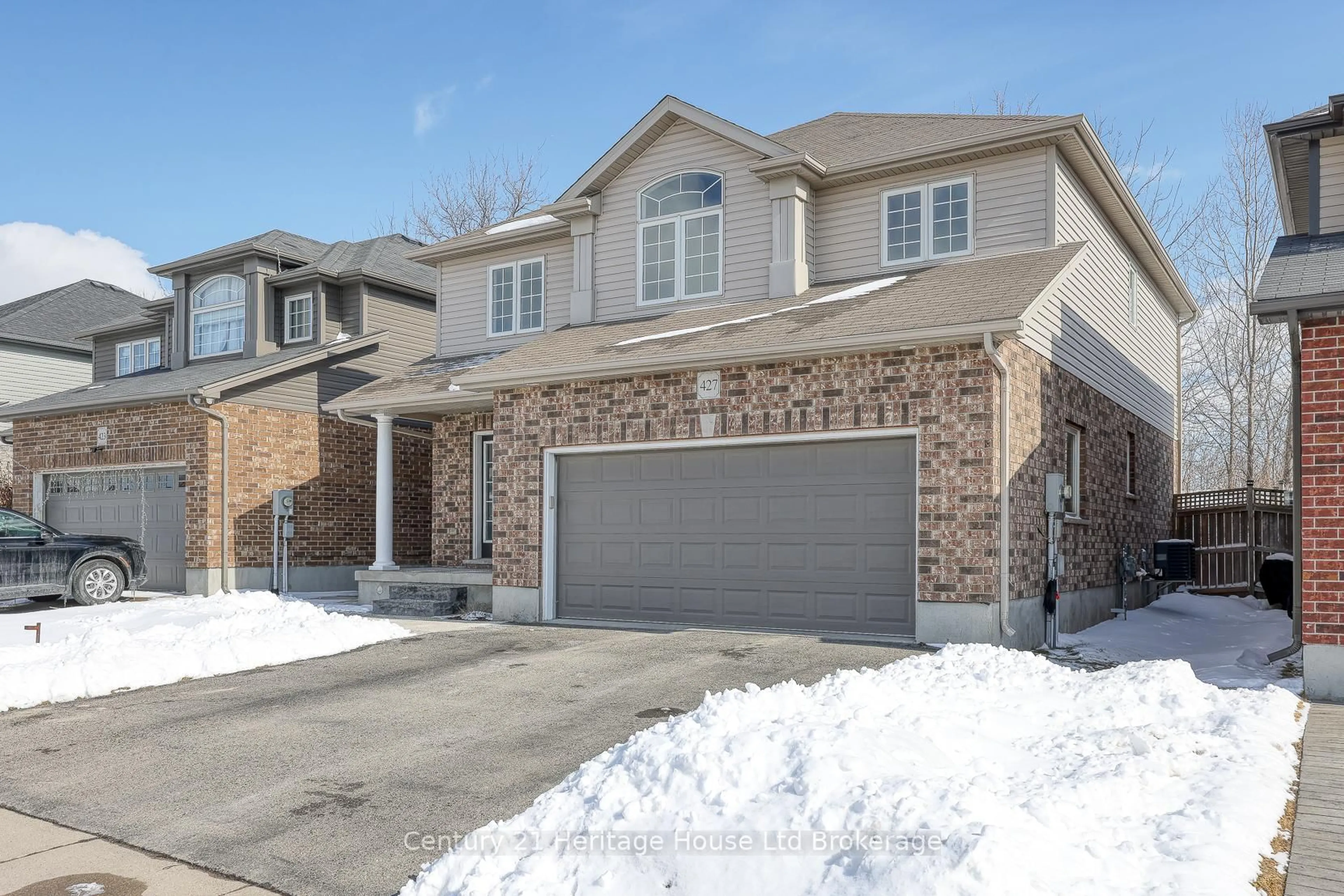 Home with brick exterior material, street for 427 Champlain Ave, Woodstock Ontario N4V 0B3