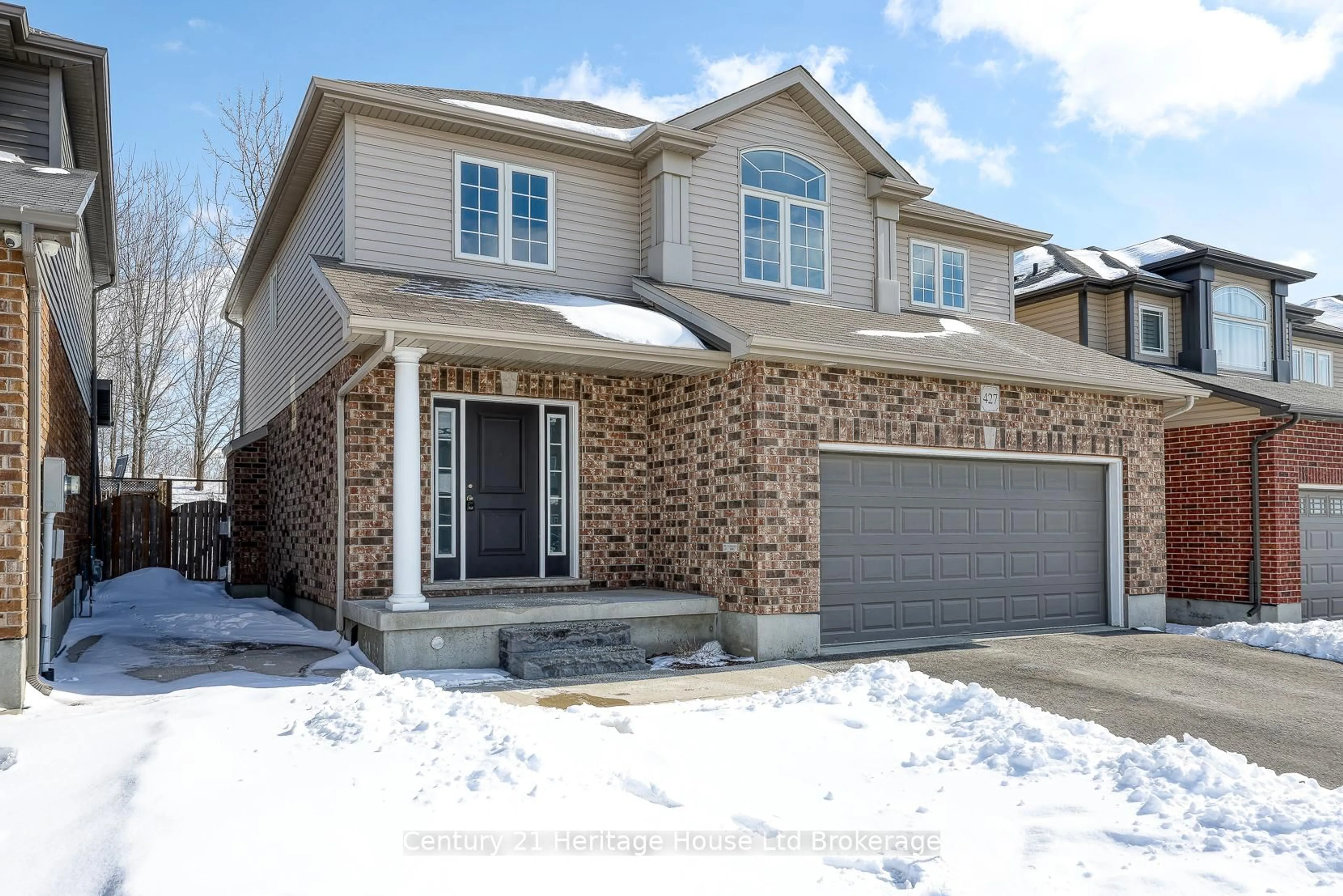 Home with brick exterior material, street for 427 Champlain Ave, Woodstock Ontario N4V 0B3