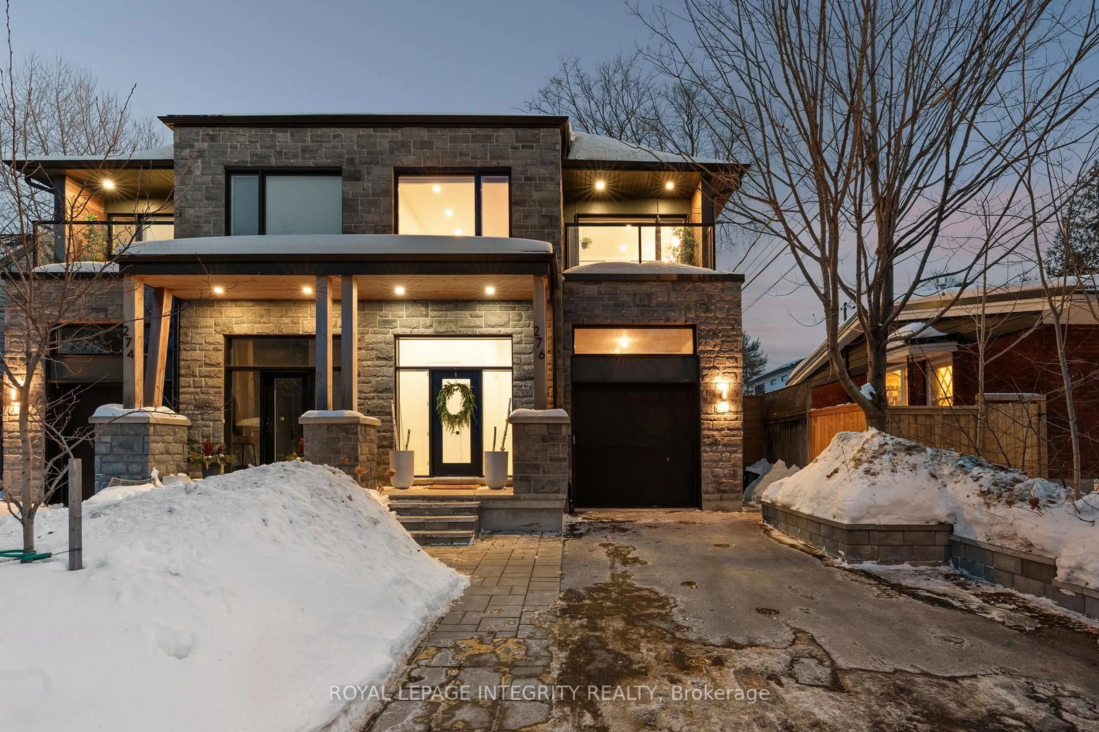 Home with brick exterior material, street for 276 Clare St, Ottawa Ontario K1Z 7E3