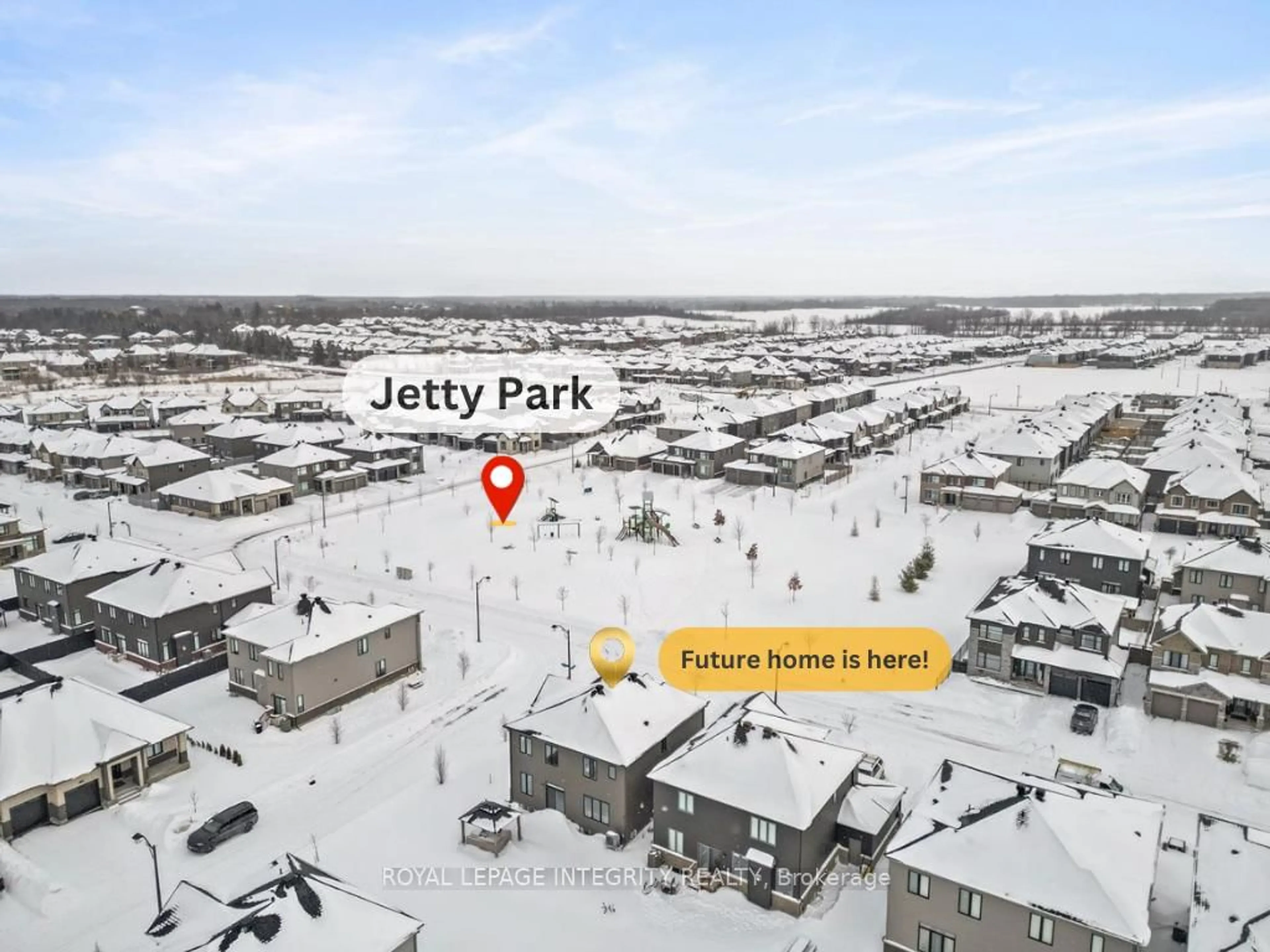 A pic from outside/outdoor area/front of a property/back of a property/a pic from drone, unknown for 101 D'arleux Pl, Manotick Ontario K4M 0M7