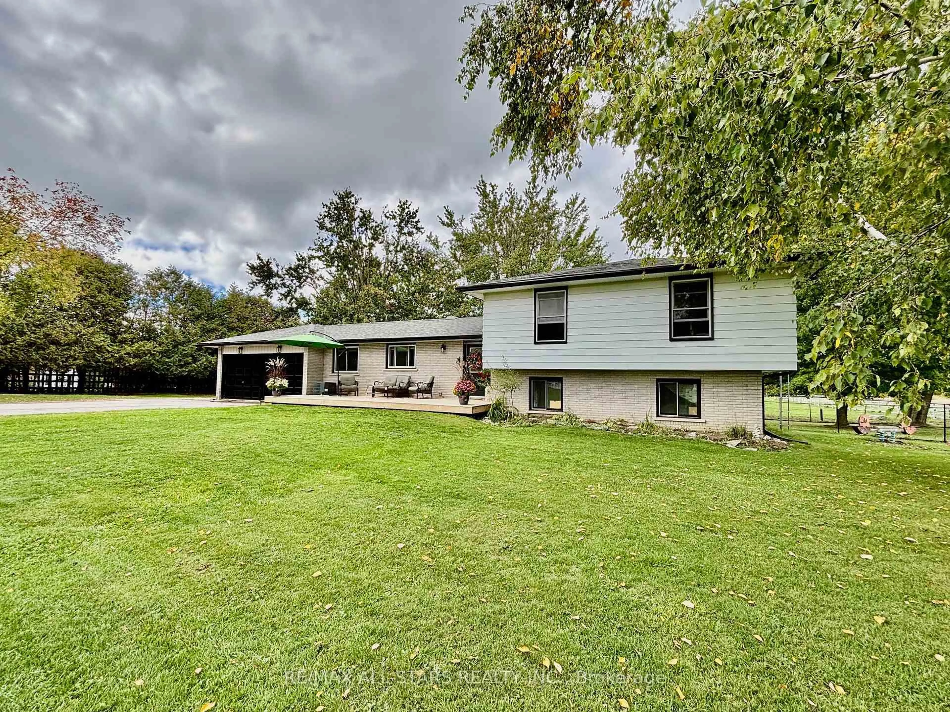 A pic from outside/outdoor area/front of a property/back of a property/a pic from drone, unknown for 375 Ogemah Rd, Kawartha Lakes Ontario K0M 2C0