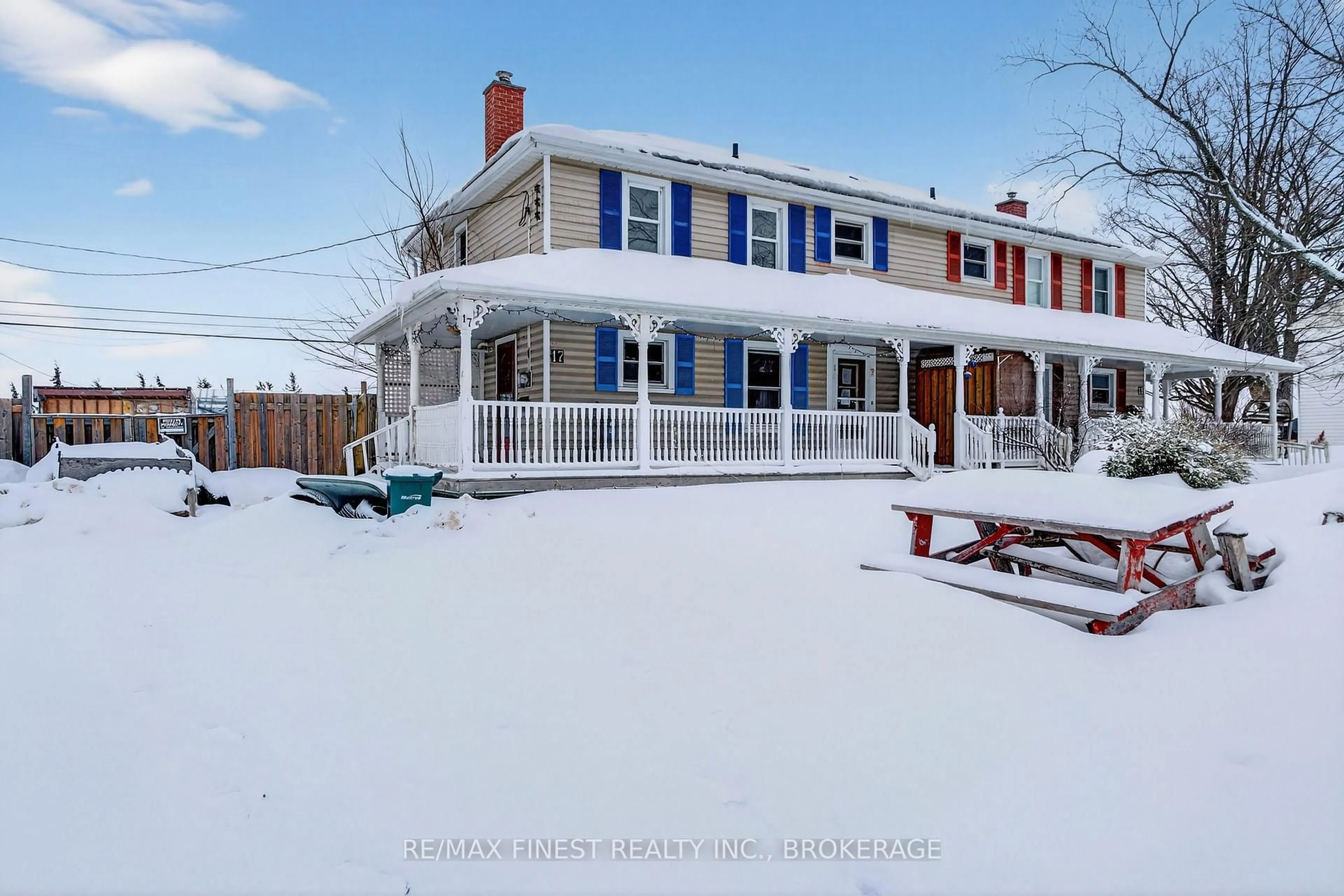 A pic from outside/outdoor area/front of a property/back of a property/a pic from drone, street for 17 London Ave, Prince Edward County Ontario K0K 2T0