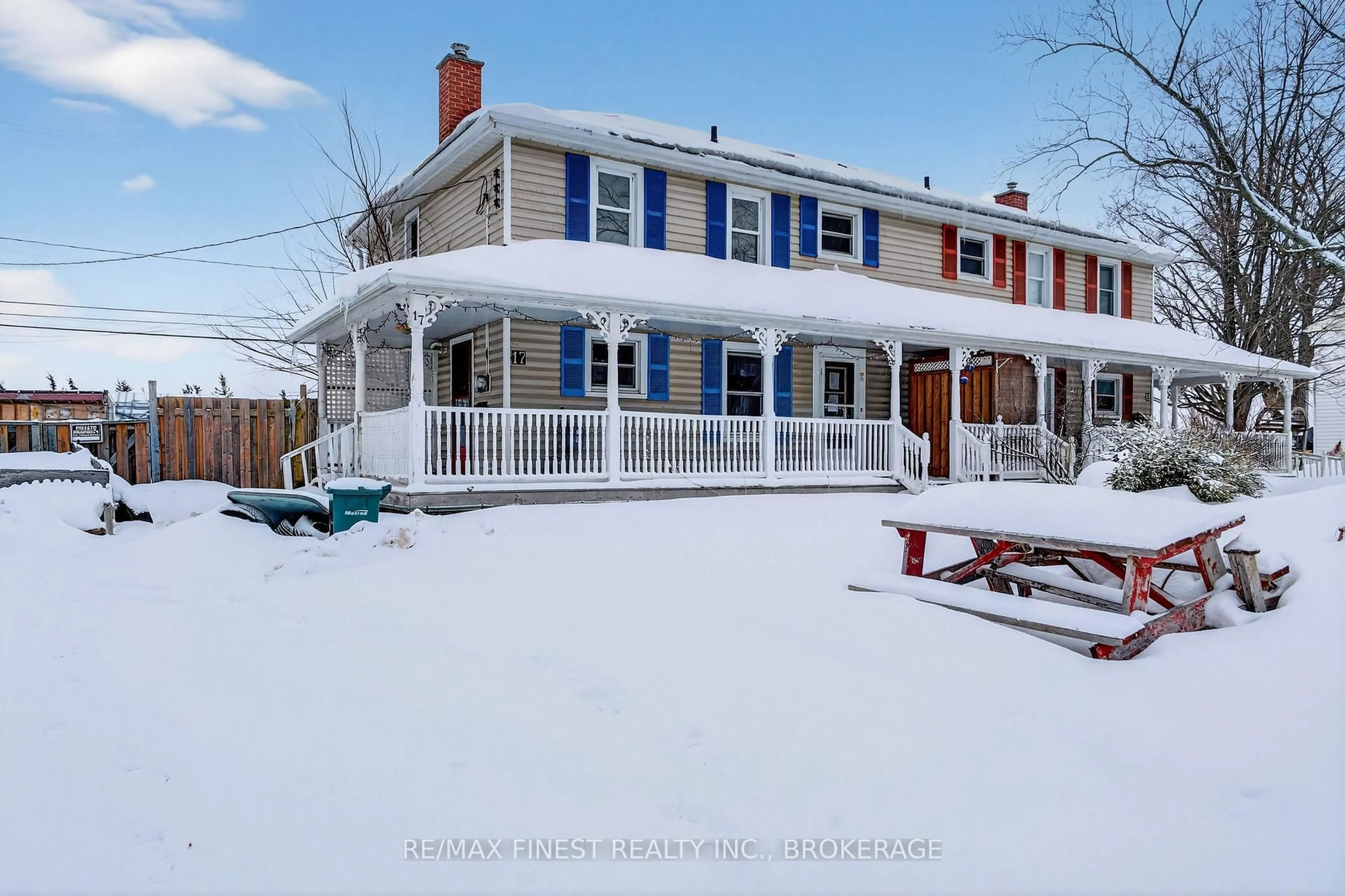 A pic from outside/outdoor area/front of a property/back of a property/a pic from drone, street for 17 London Ave, Prince Edward County Ontario K0K 2T0