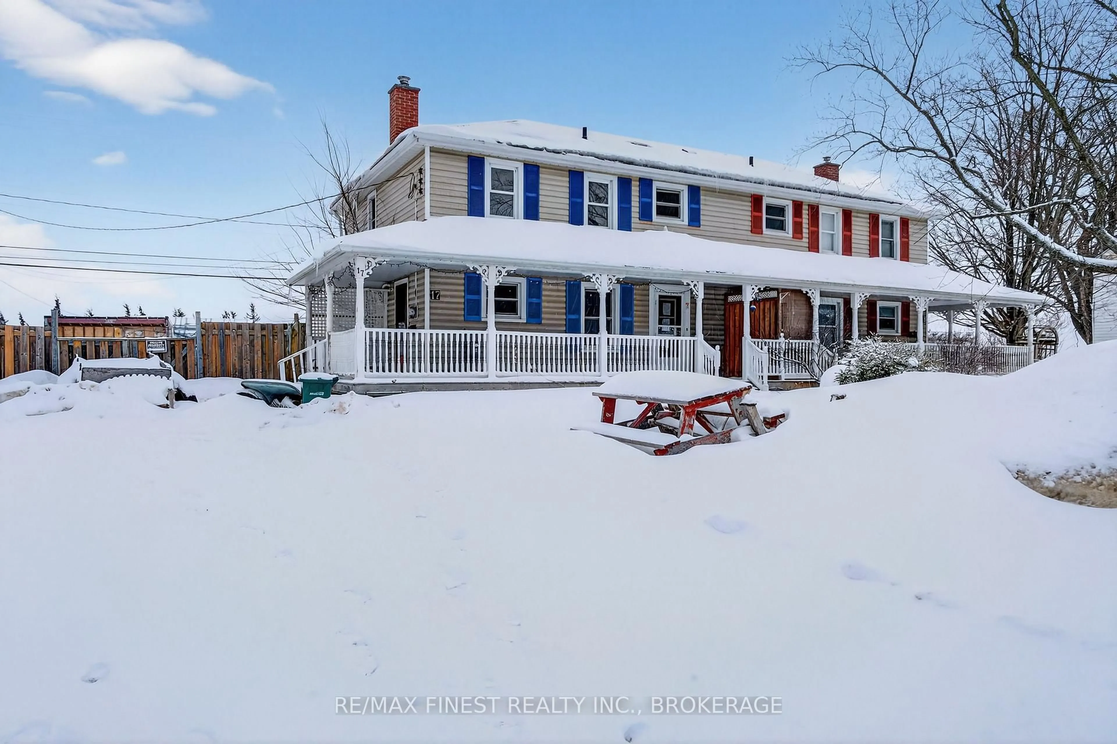 A pic from outside/outdoor area/front of a property/back of a property/a pic from drone, street for 17 London Ave, Prince Edward County Ontario K0K 2T0