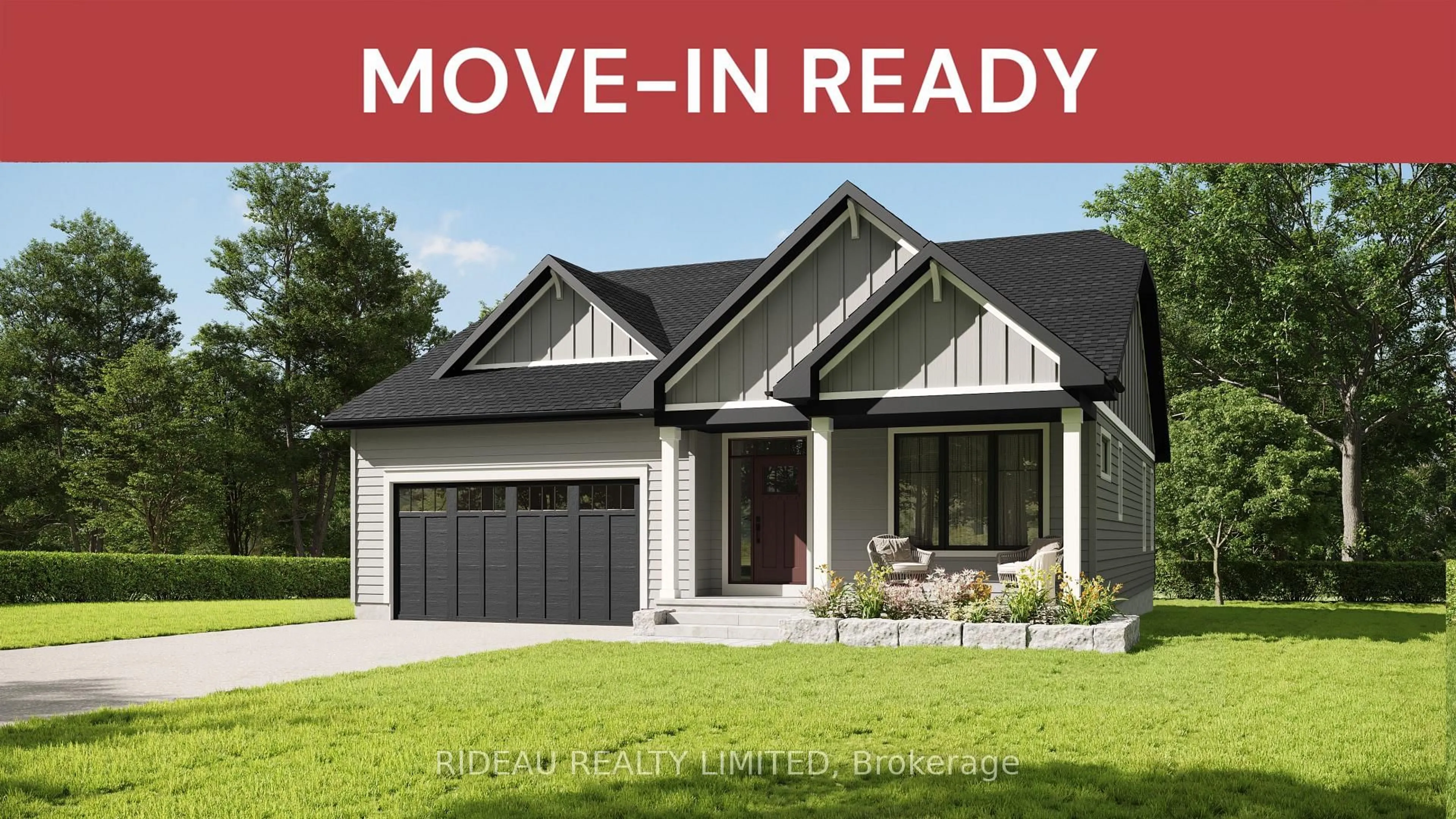 Home with vinyl exterior material, street for 126 Hearthside Dr, Westport Ontario K0G 1X0