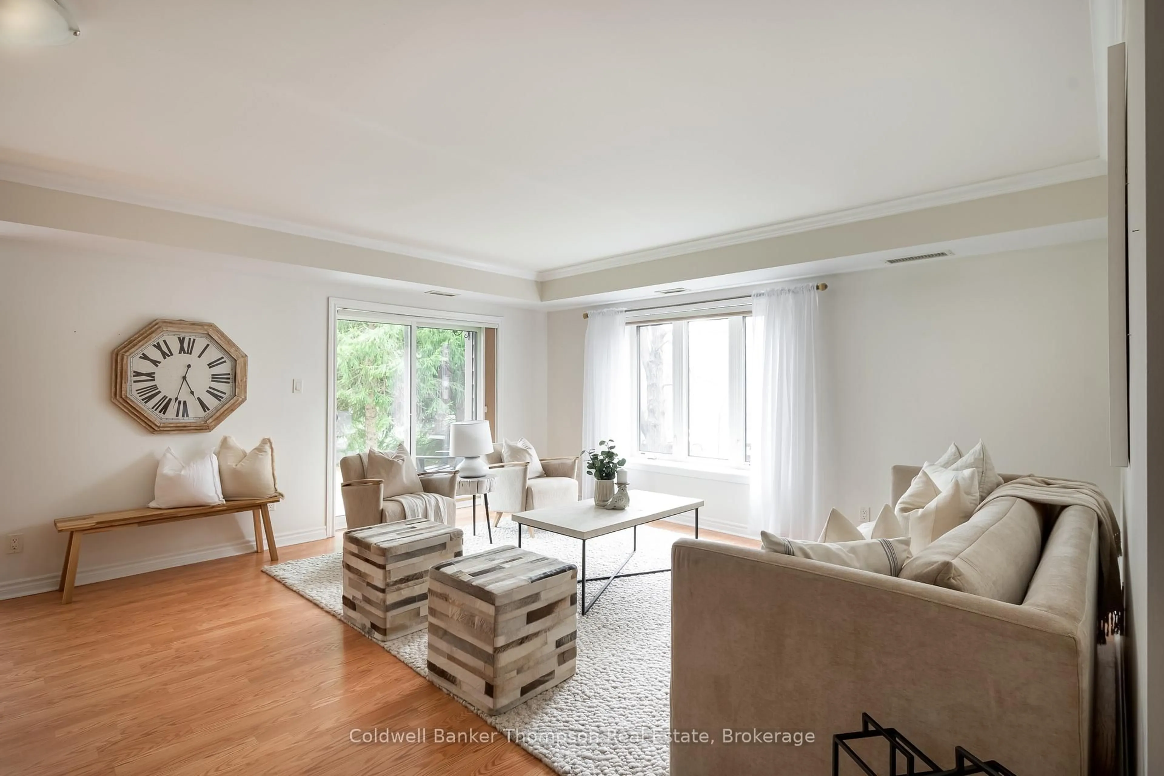 Living room with furniture, unknown for 24 Dairy Lane #101, Huntsville Ontario P1H 0A4