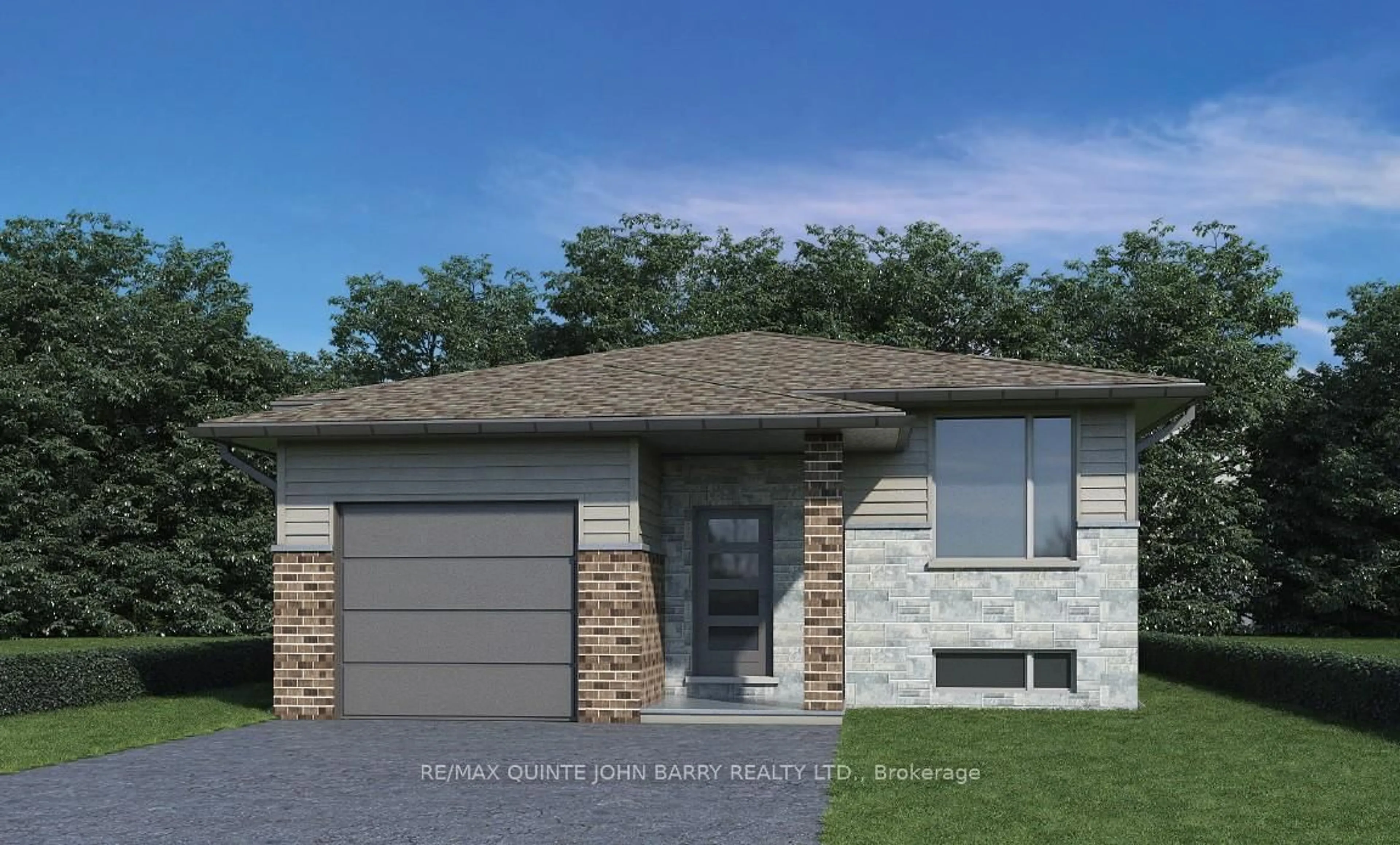 Home with brick exterior material, street for 38 Parkland Circ #Lot 19, Quinte West Ontario K8V 0R4
