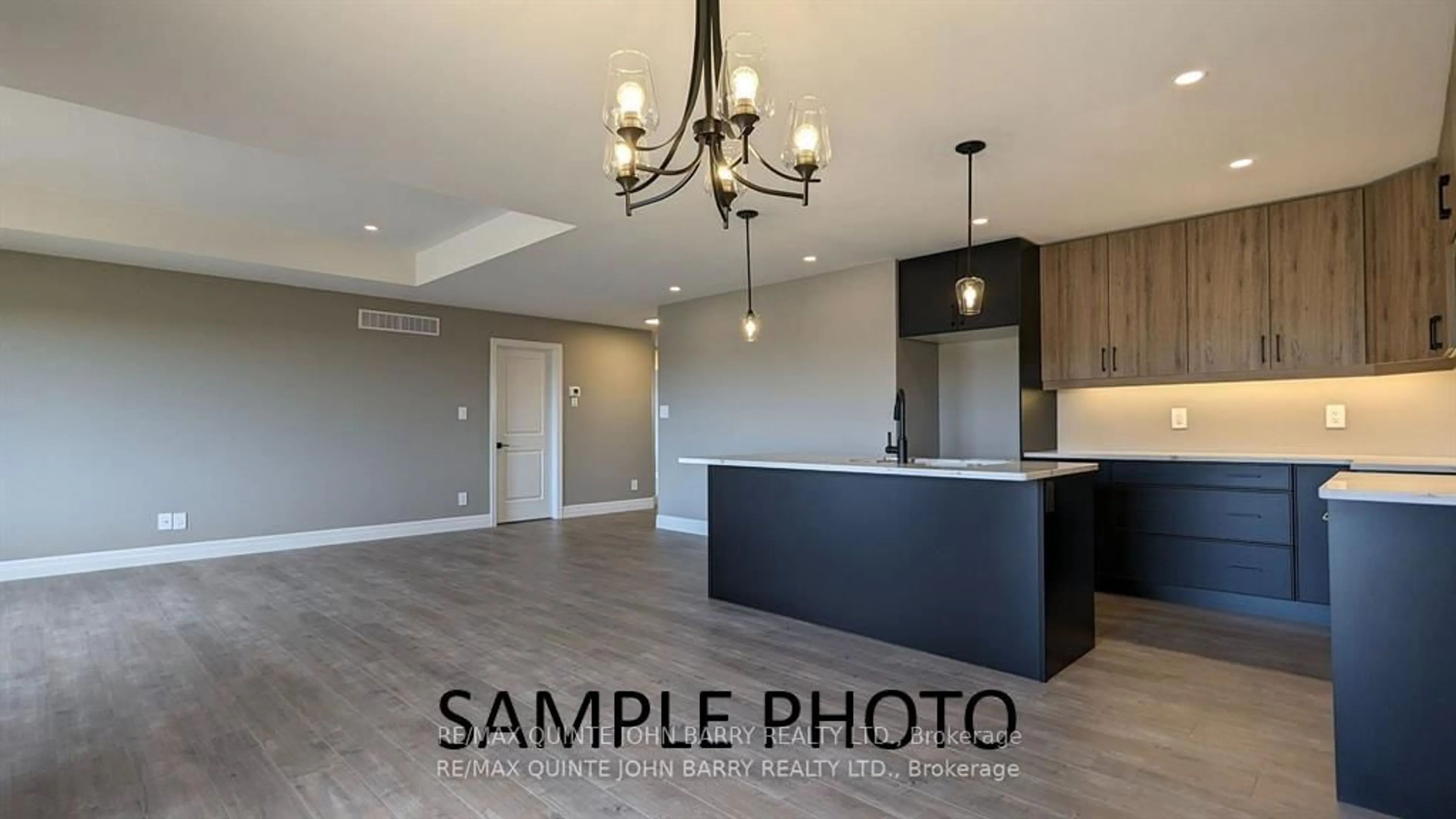 Open concept kitchen, wood/laminate floor for 38 Parkland Circ #Lot 19, Quinte West Ontario K8V 0R4