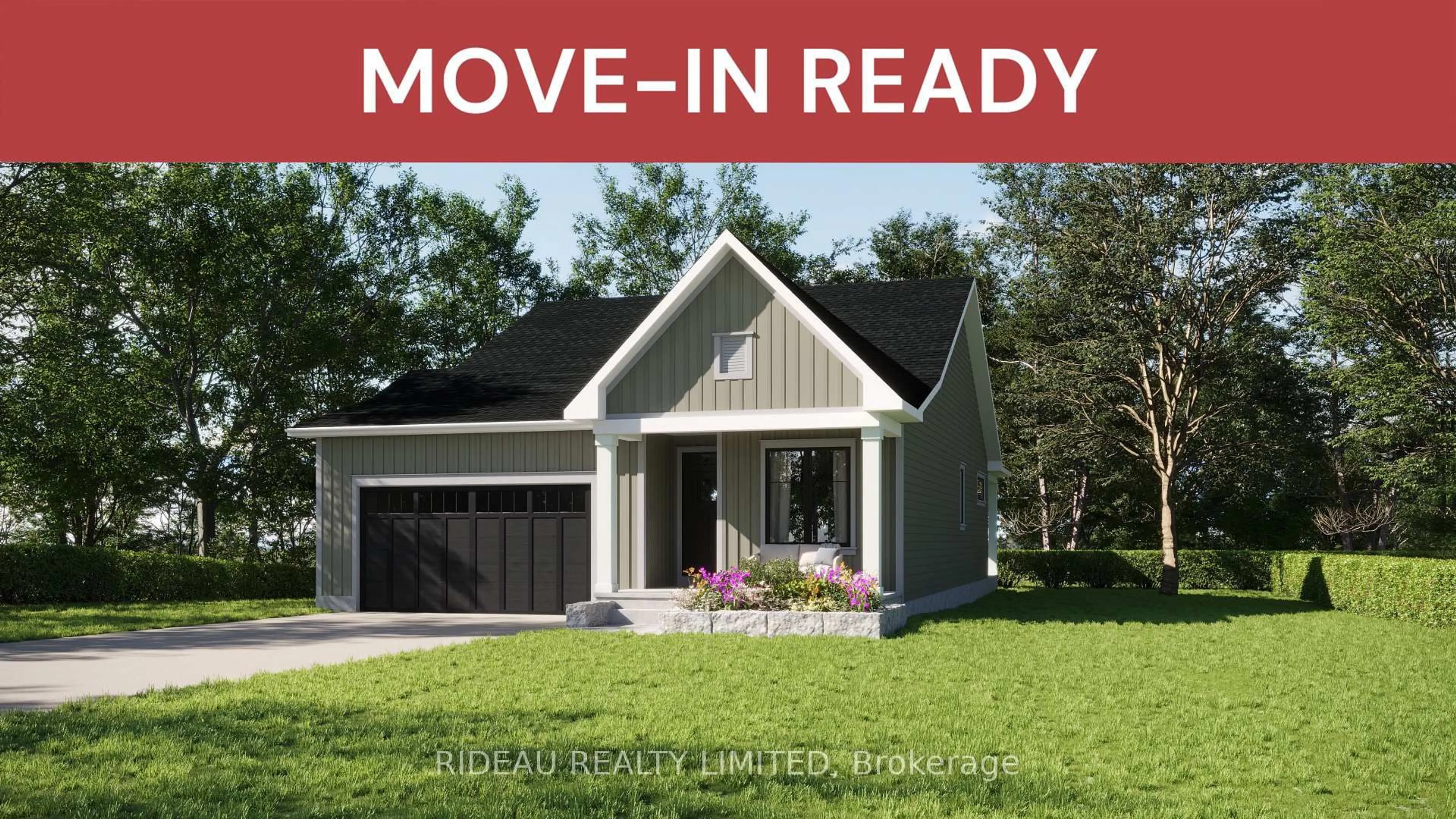 Home with vinyl exterior material, street for 134 Hearthside Dr, Westport Ontario K0G 1X0