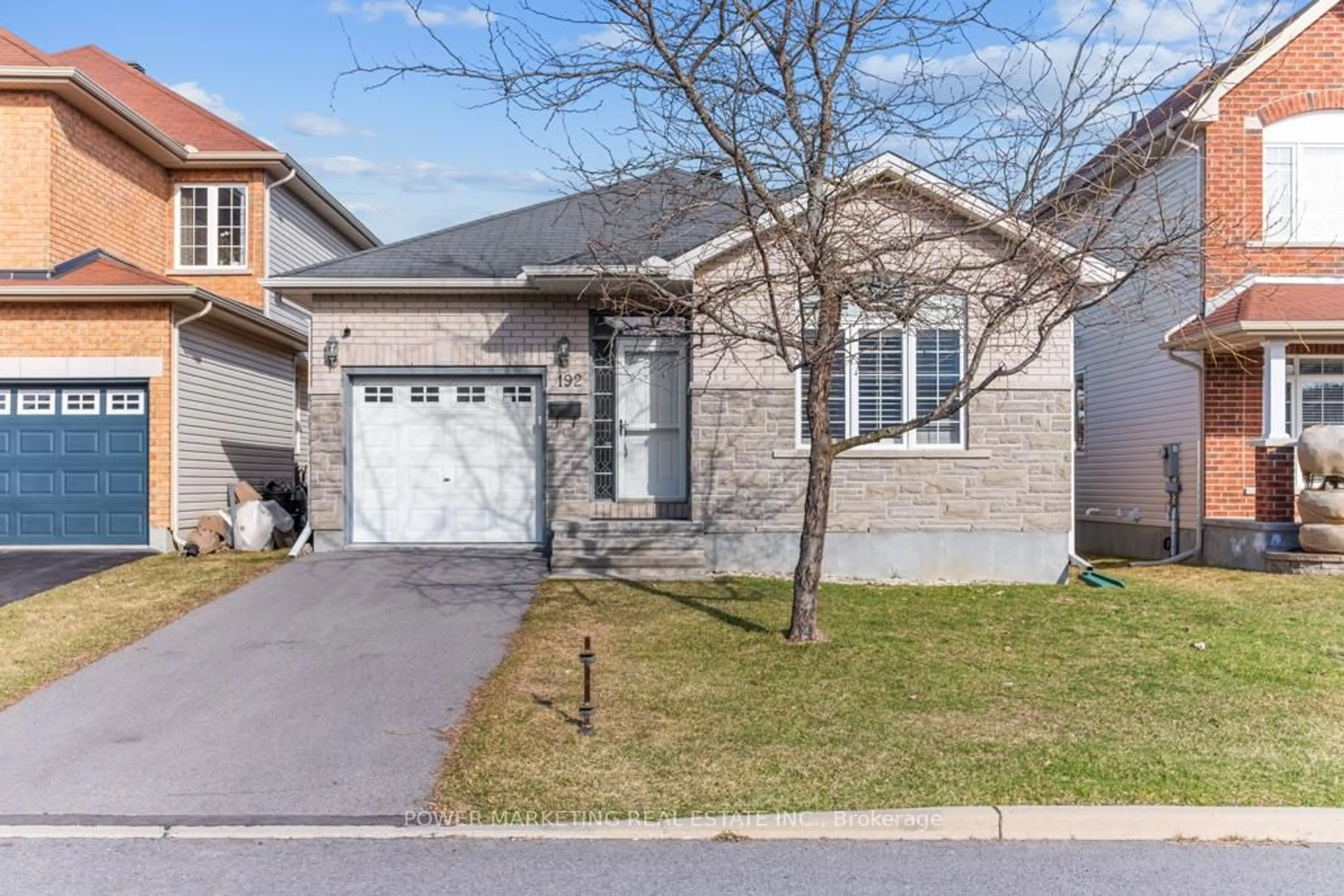 Home with brick exterior material, street for 192 FELICITY Cres, Ottawa Ontario K1W 0C2