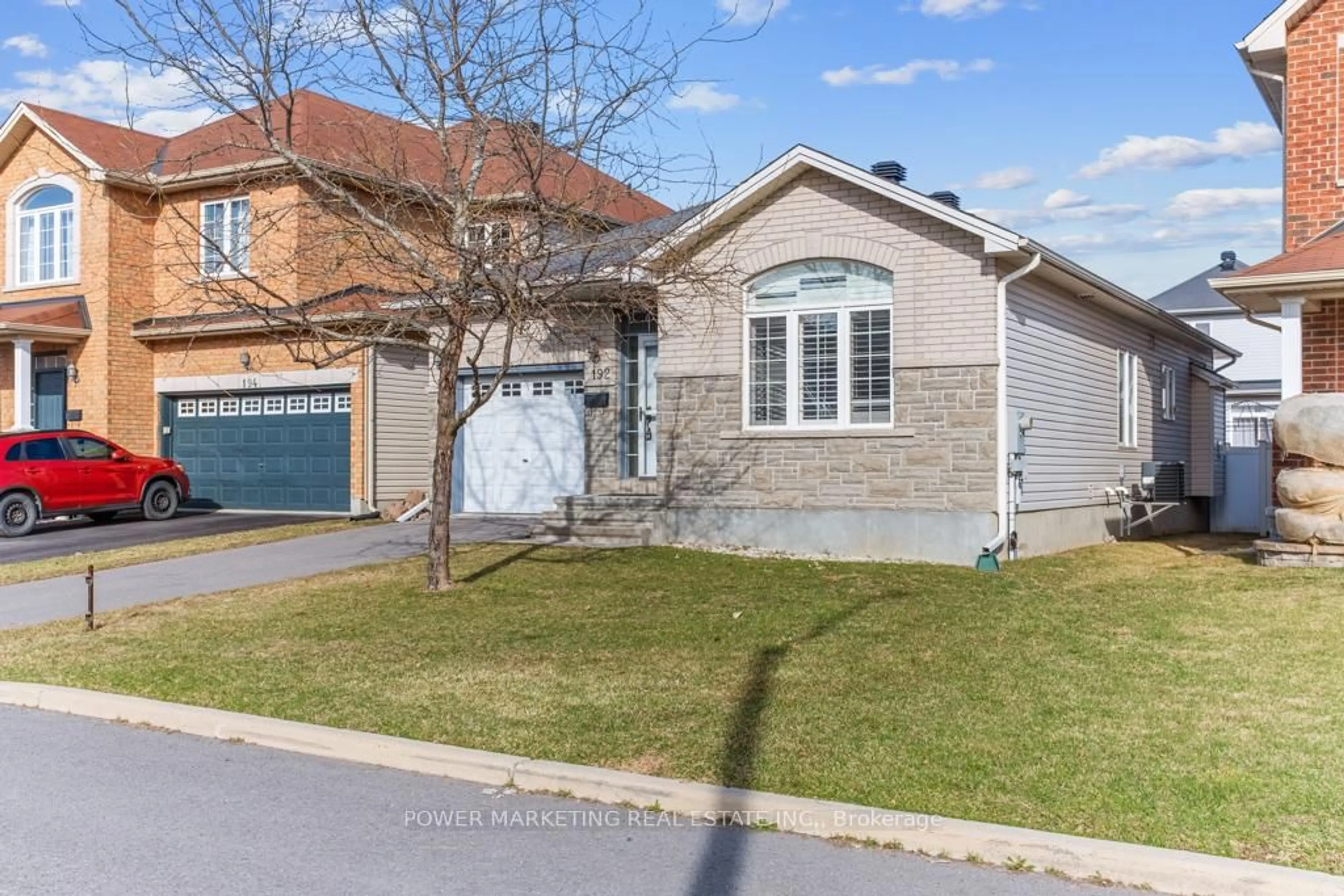 Home with brick exterior material, street for 192 FELICITY Cres, Ottawa Ontario K1W 0C2