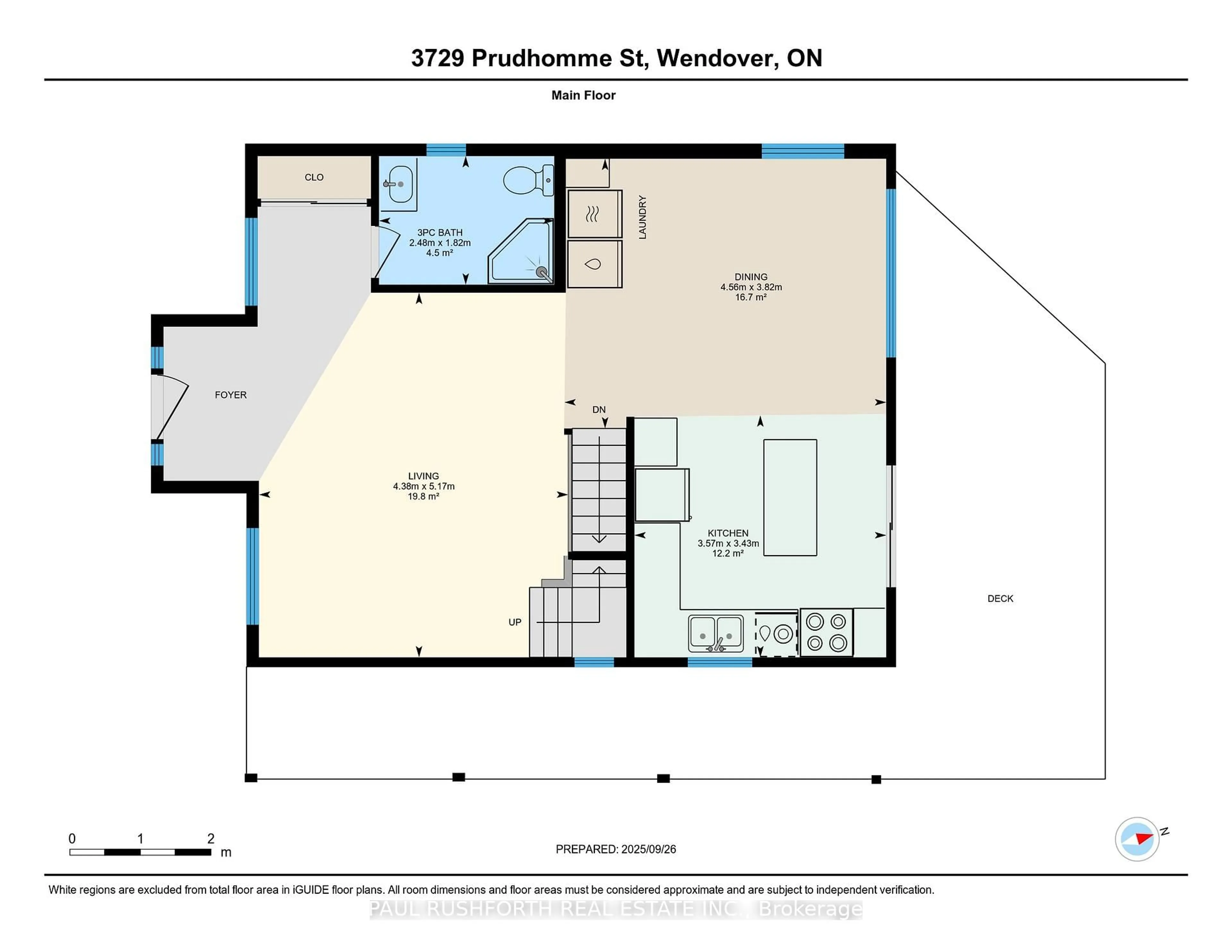 Floor plan for 3729 Prudhomme Rd, Alfred and Plantagenet Ontario K0A 3K0