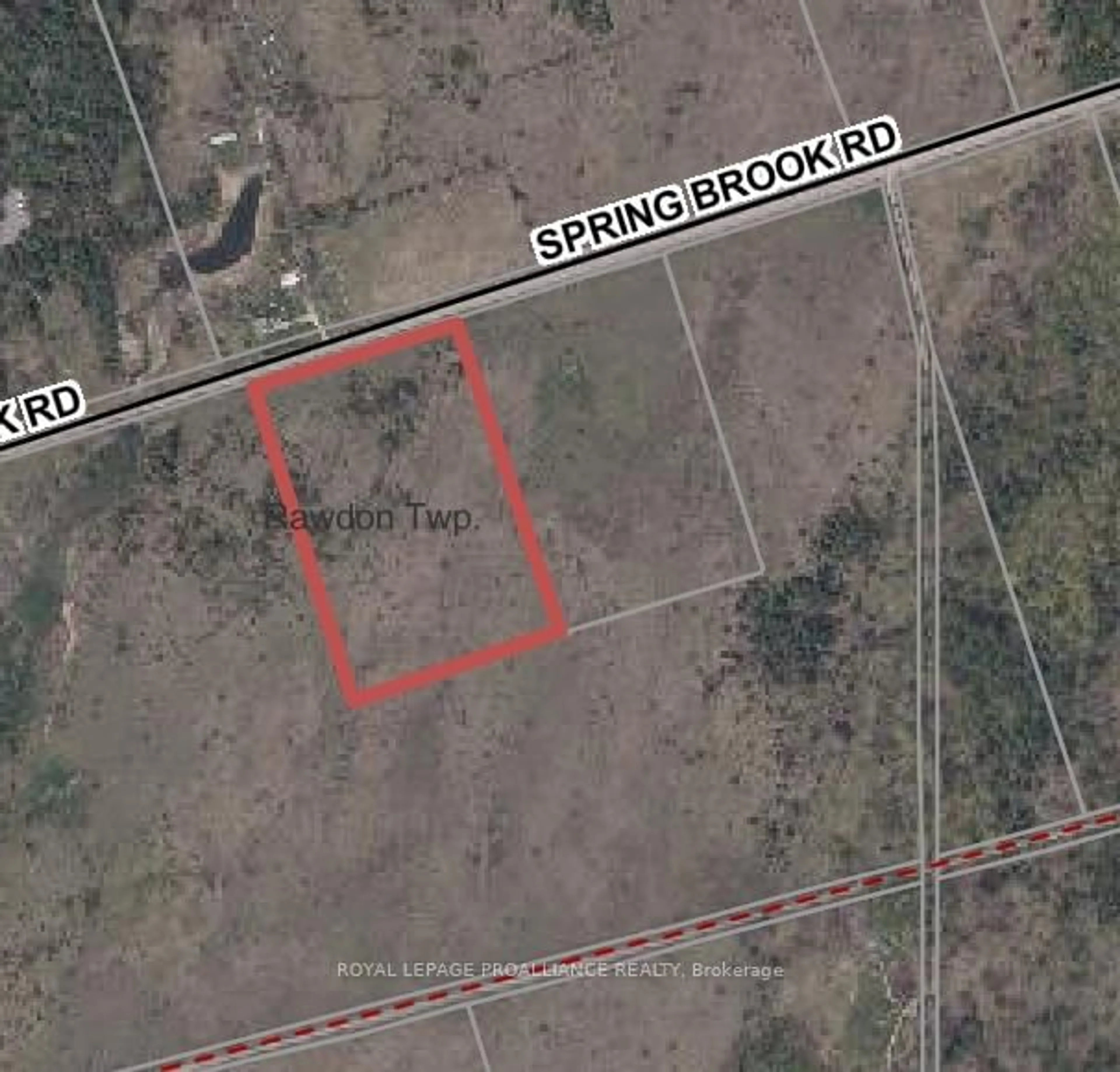 A pic from outside/outdoor area/front of a property/back of a property/a pic from drone, street for 1433 Springbrook Rd, Stirling-Rawdon Ontario K0K 3C0